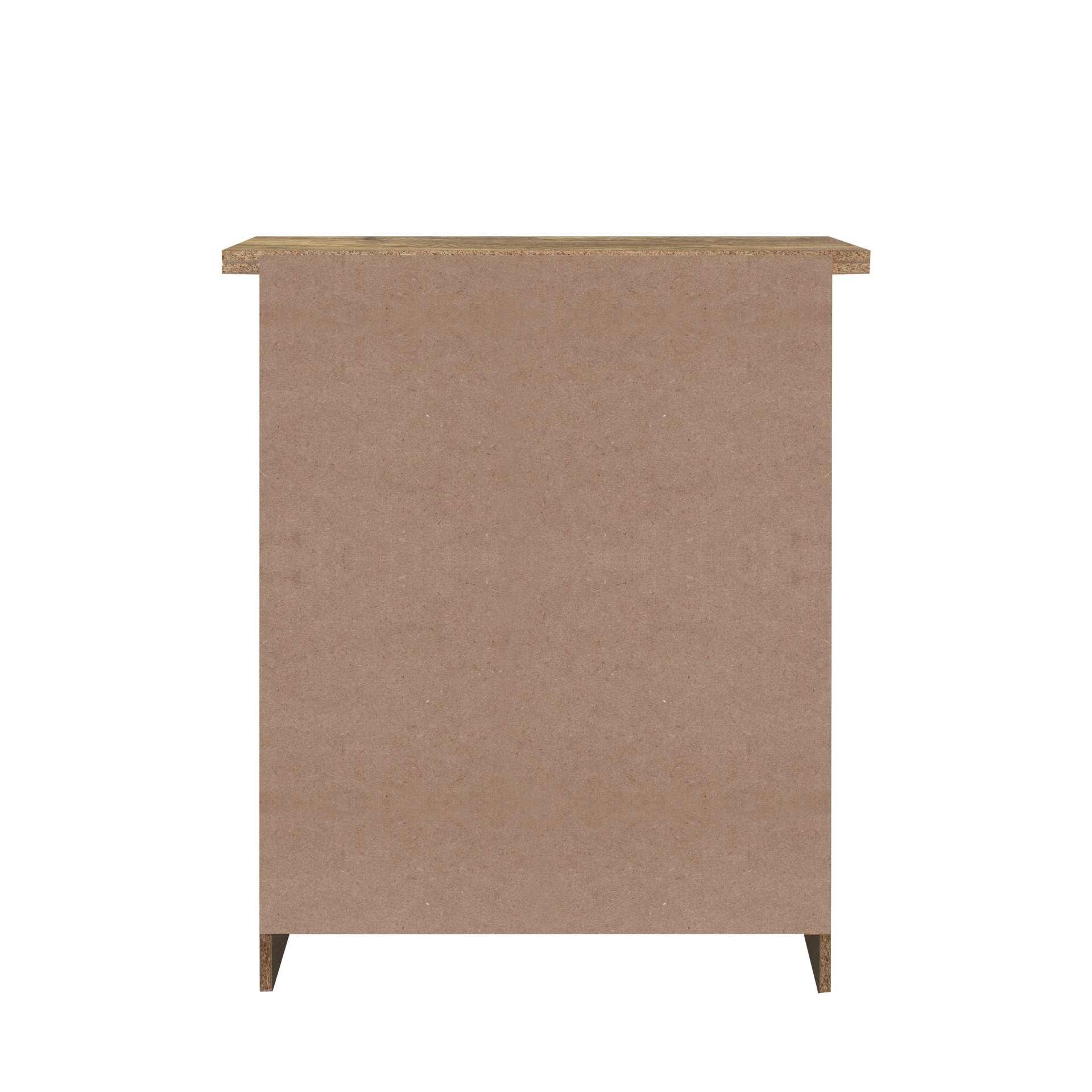 Grey - Birlea - Highgate 4 Drawer Chest - 6