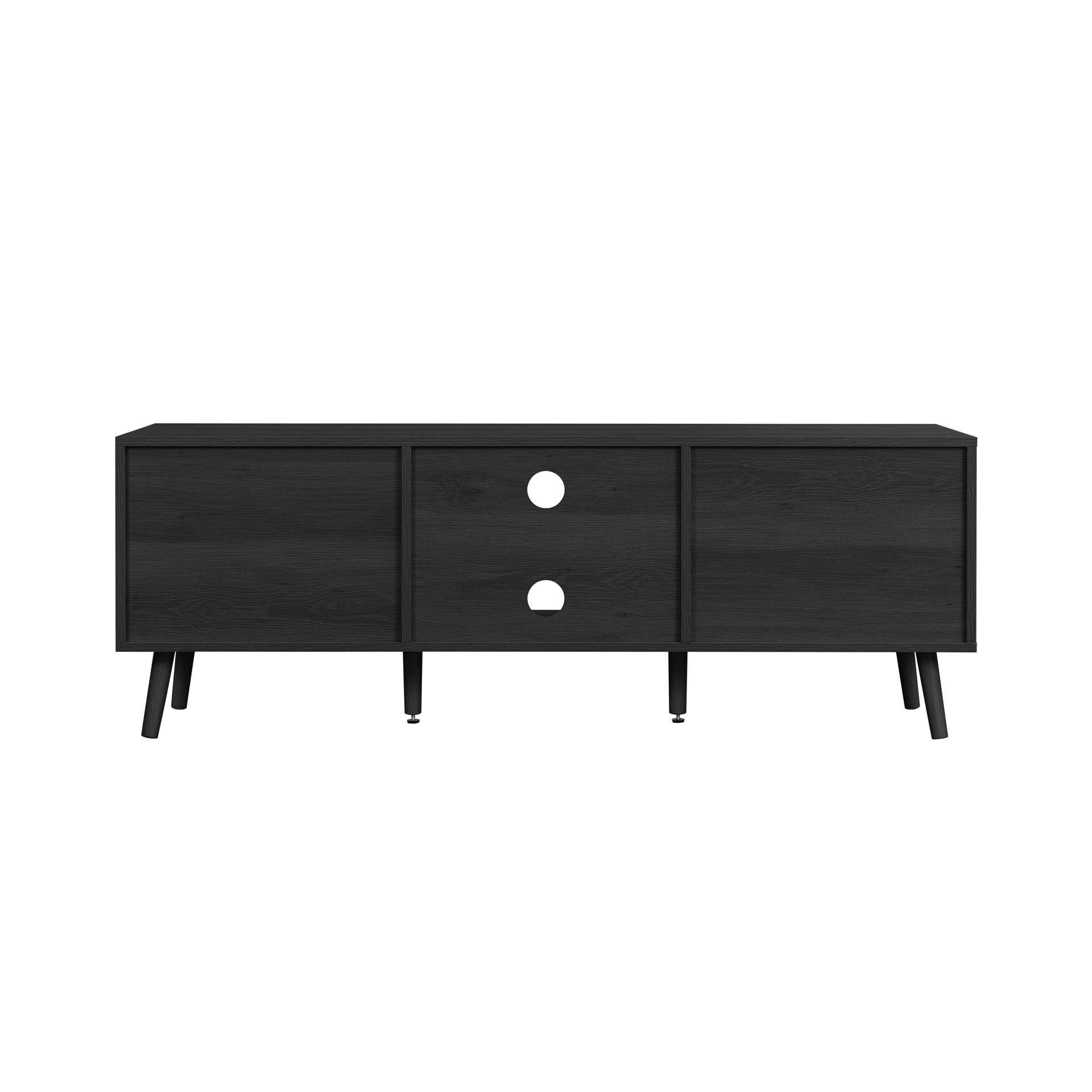 Black - Birlea - Croxley Large TV Unit - 11
