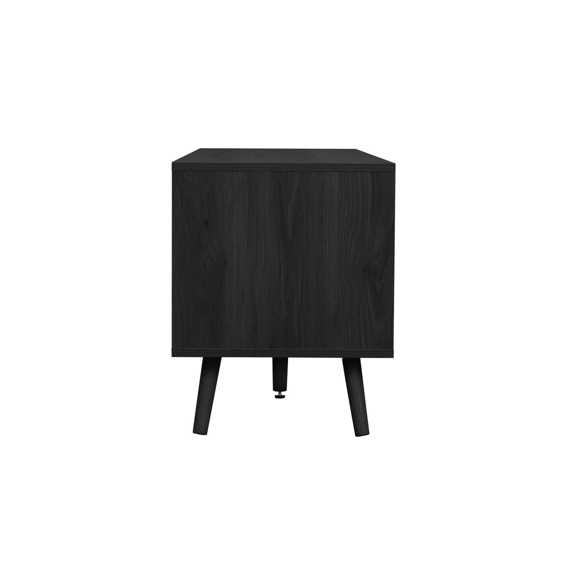 Black - Birlea - Croxley Large TV Unit - 12
