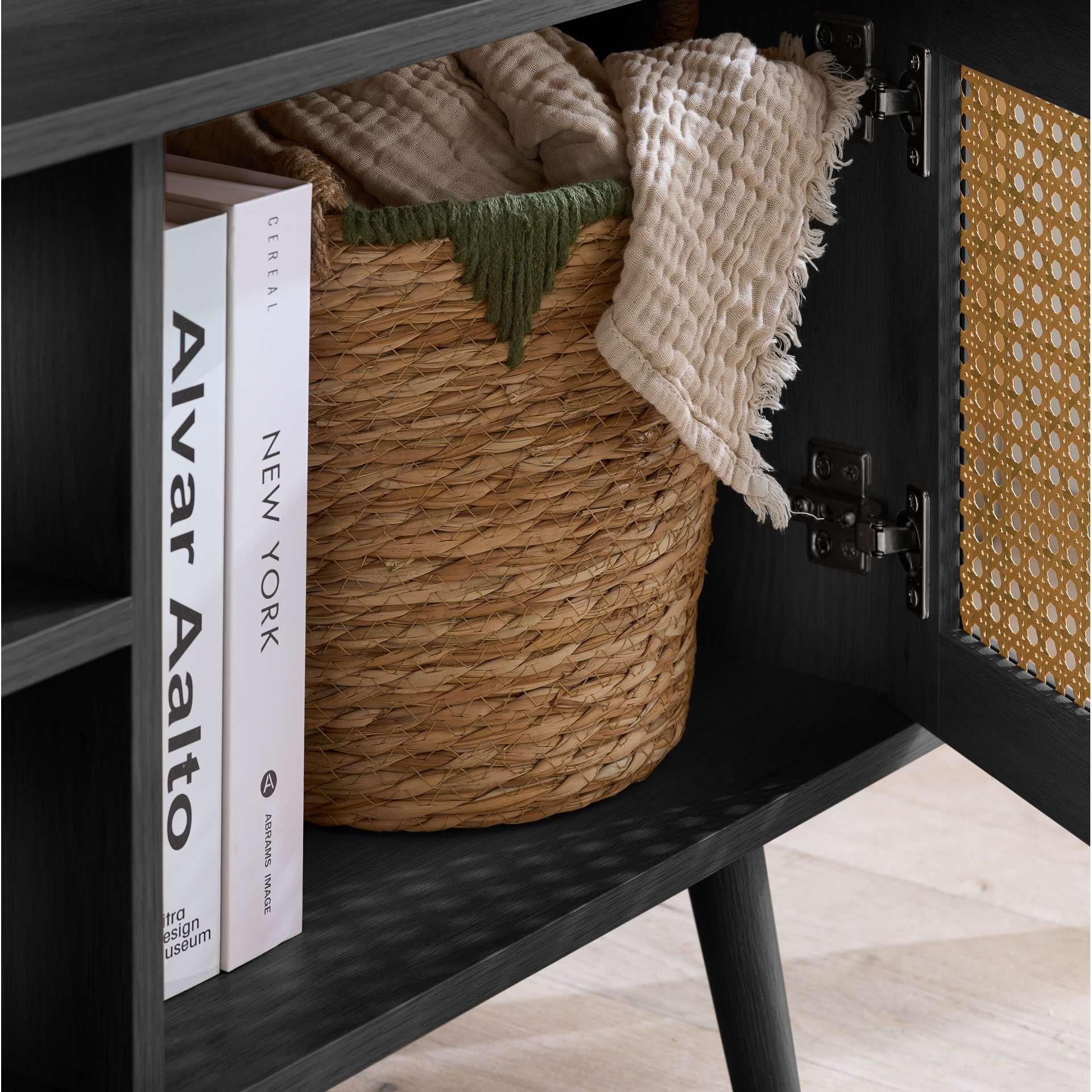 Black - Birlea - Croxley Large TV Unit - 5