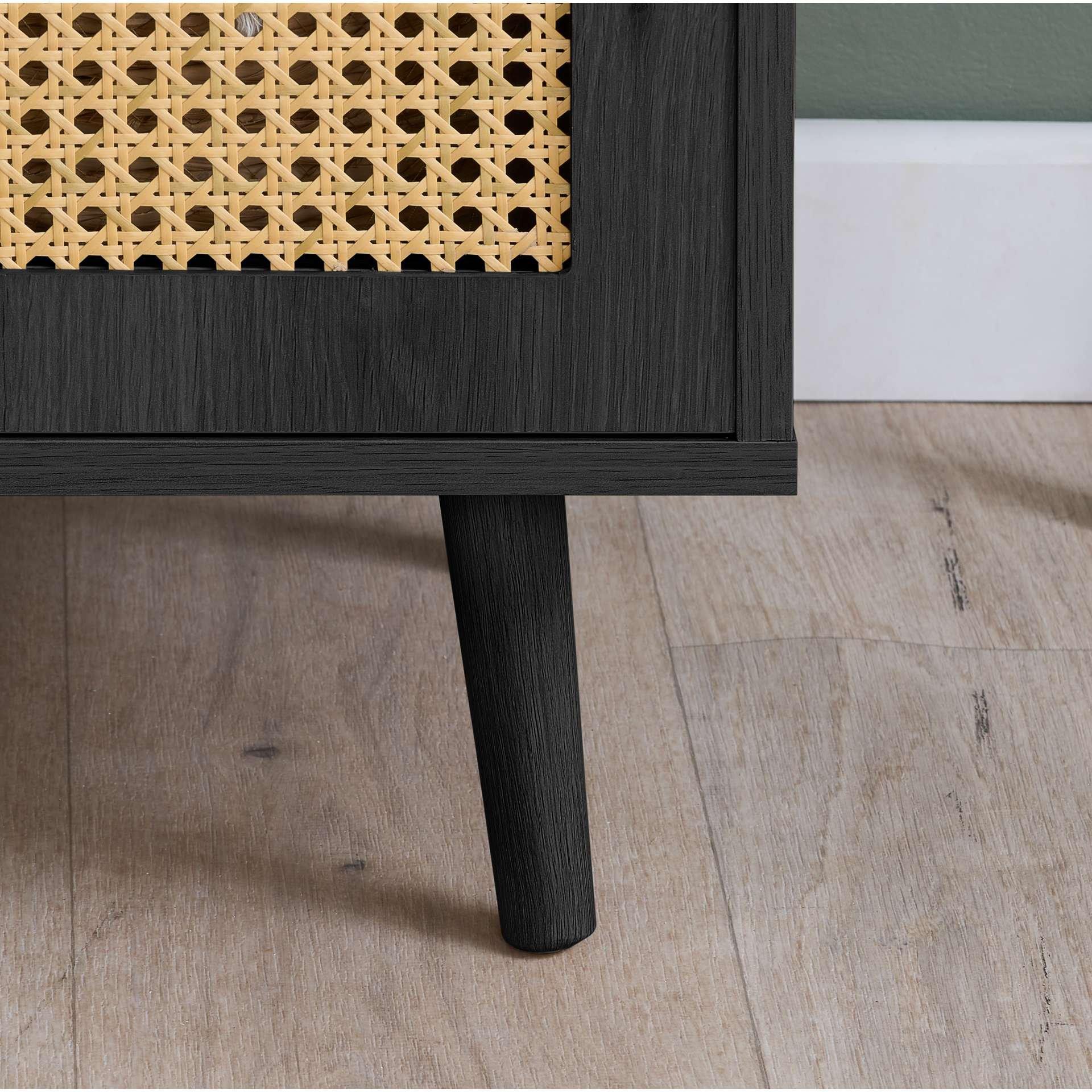 Black - Birlea - Croxley Large TV Unit - 6