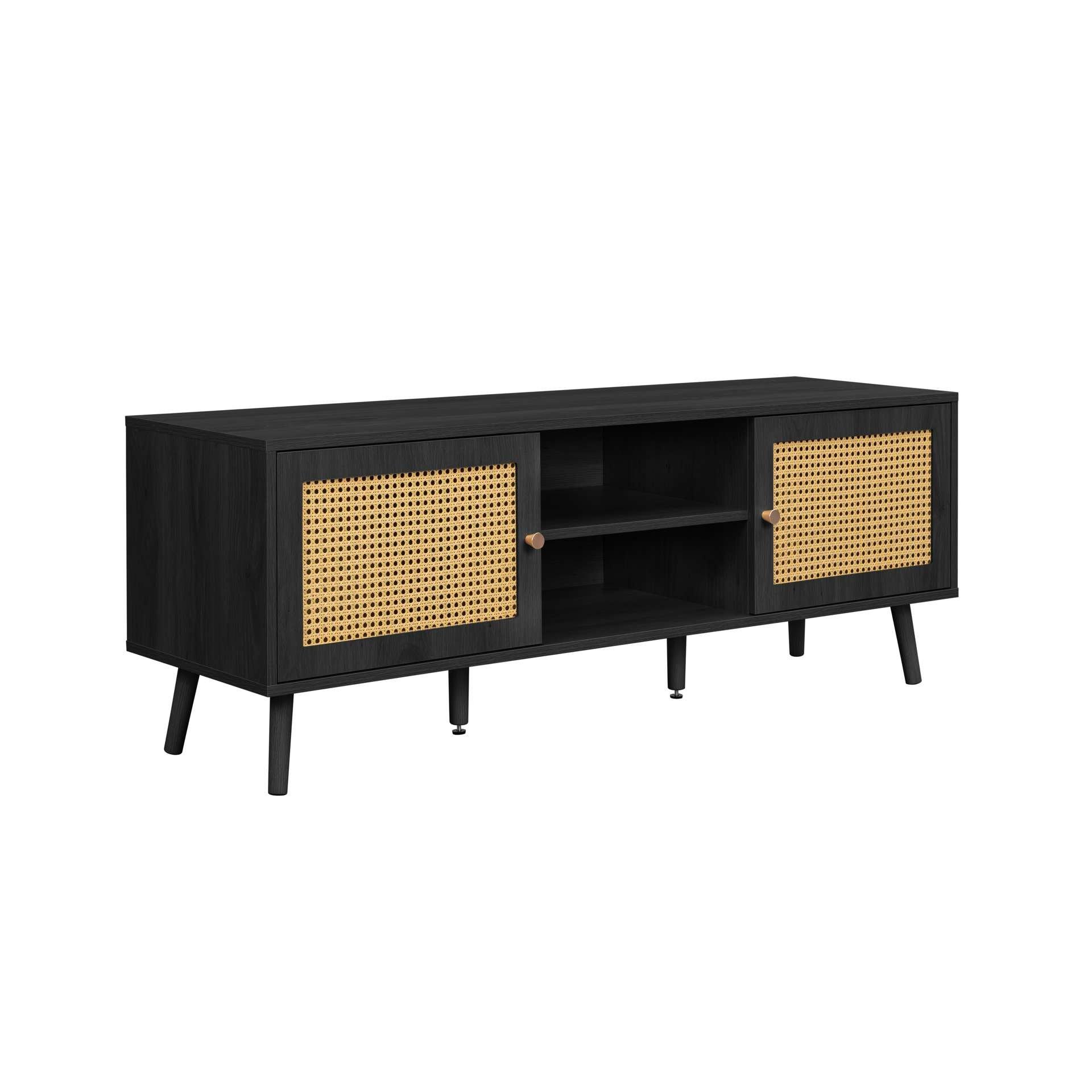 Black - Birlea - Croxley Large TV Unit - 8