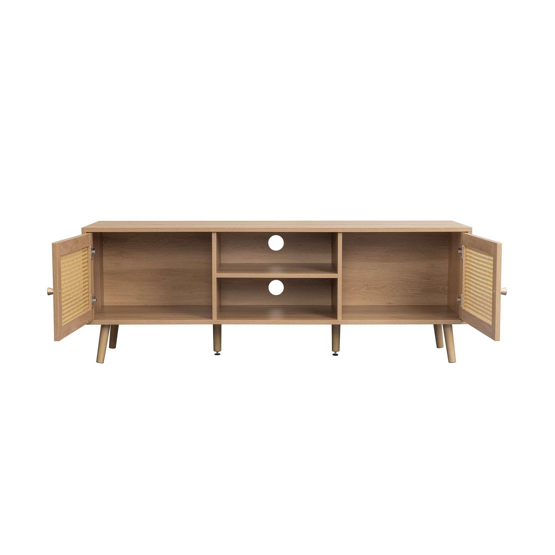 Brown - Birlea - Croxley Large TV Unit - 10