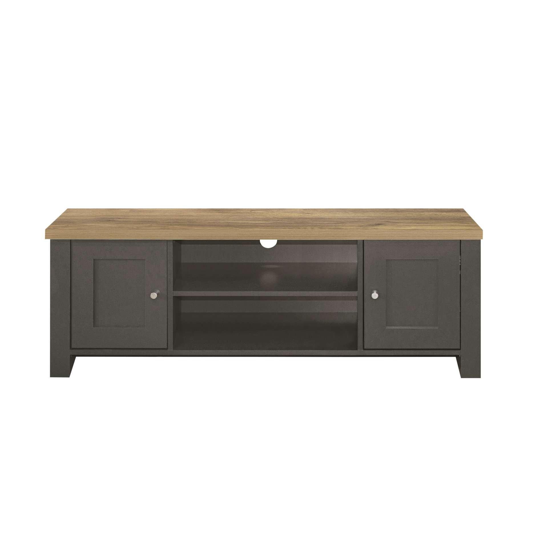 Grey - Birlea - Highgate Large TV Unit - 6