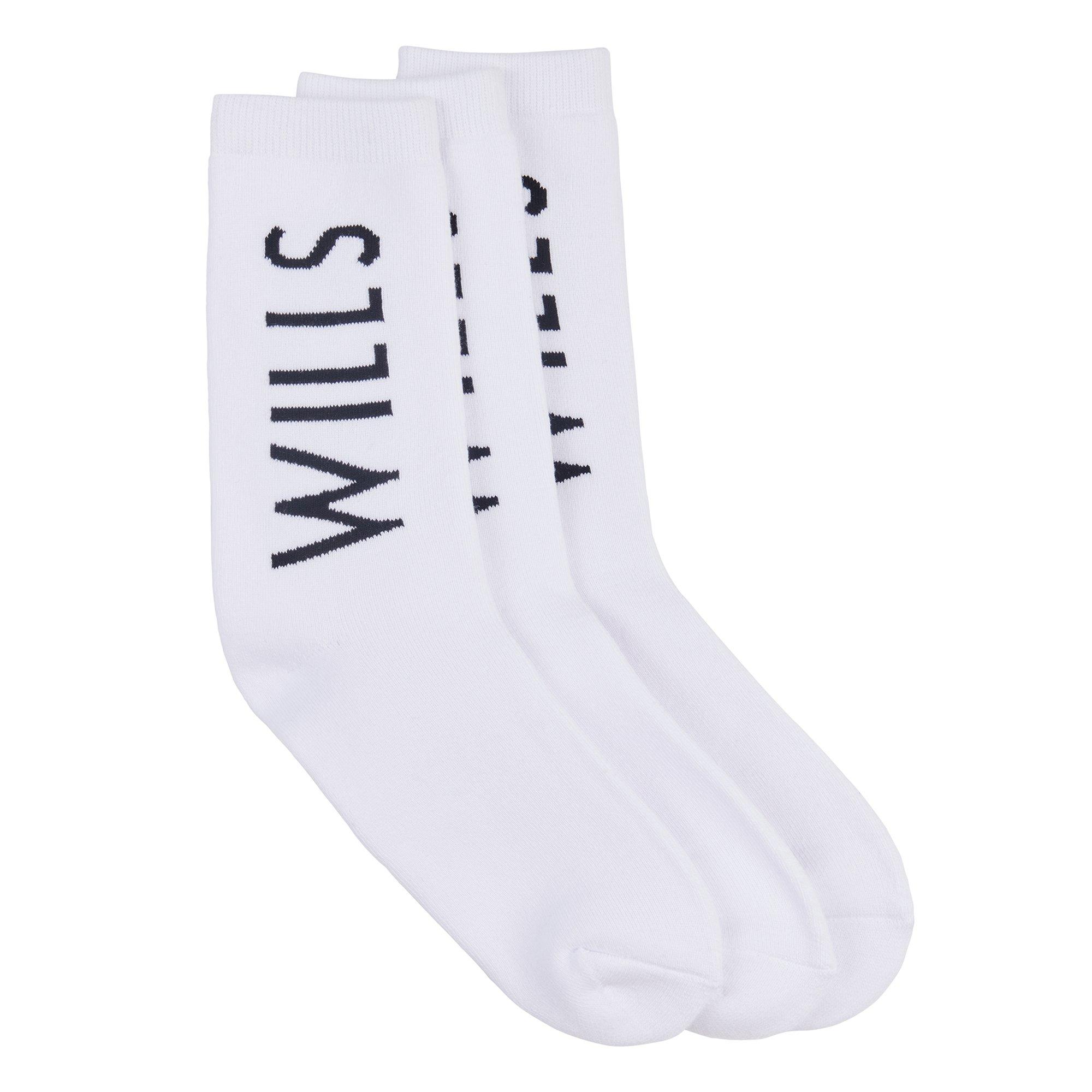Bianco brillante - Jack Wills - 3-Pack Crew Socks - 3