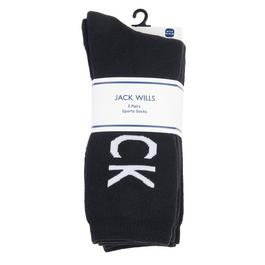 Jack Wills 3 pack crew socks Mens