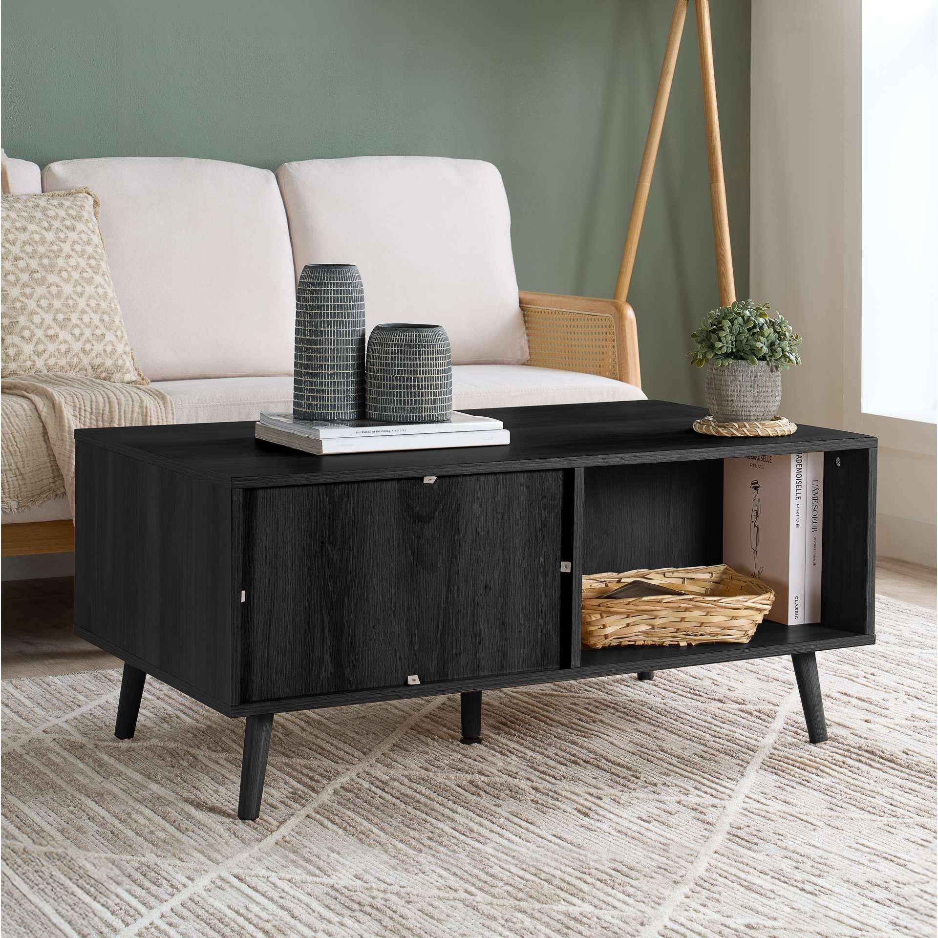 Black - Birlea - Croxley Coffee Table - 2