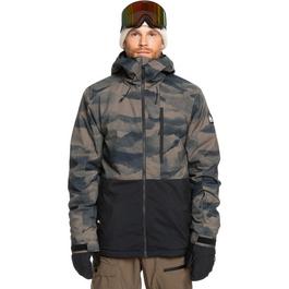 Quiksilver Mission Print Ski Jacket Mens