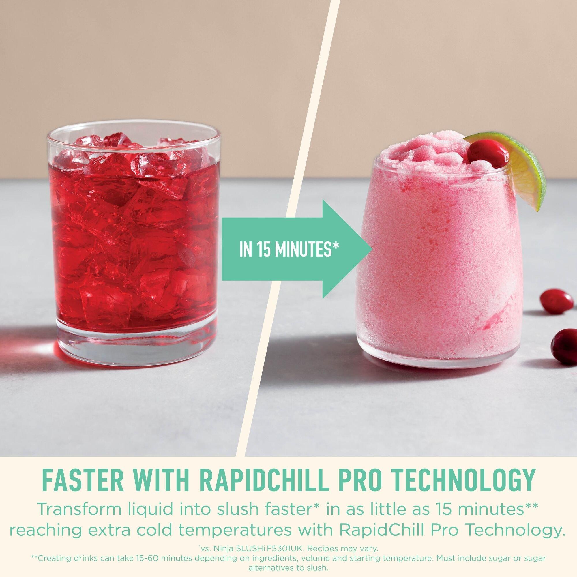 Pink - Ninja - SLUSHi XL Frozen Drink Maker FS601UKPK1 Pink - 7