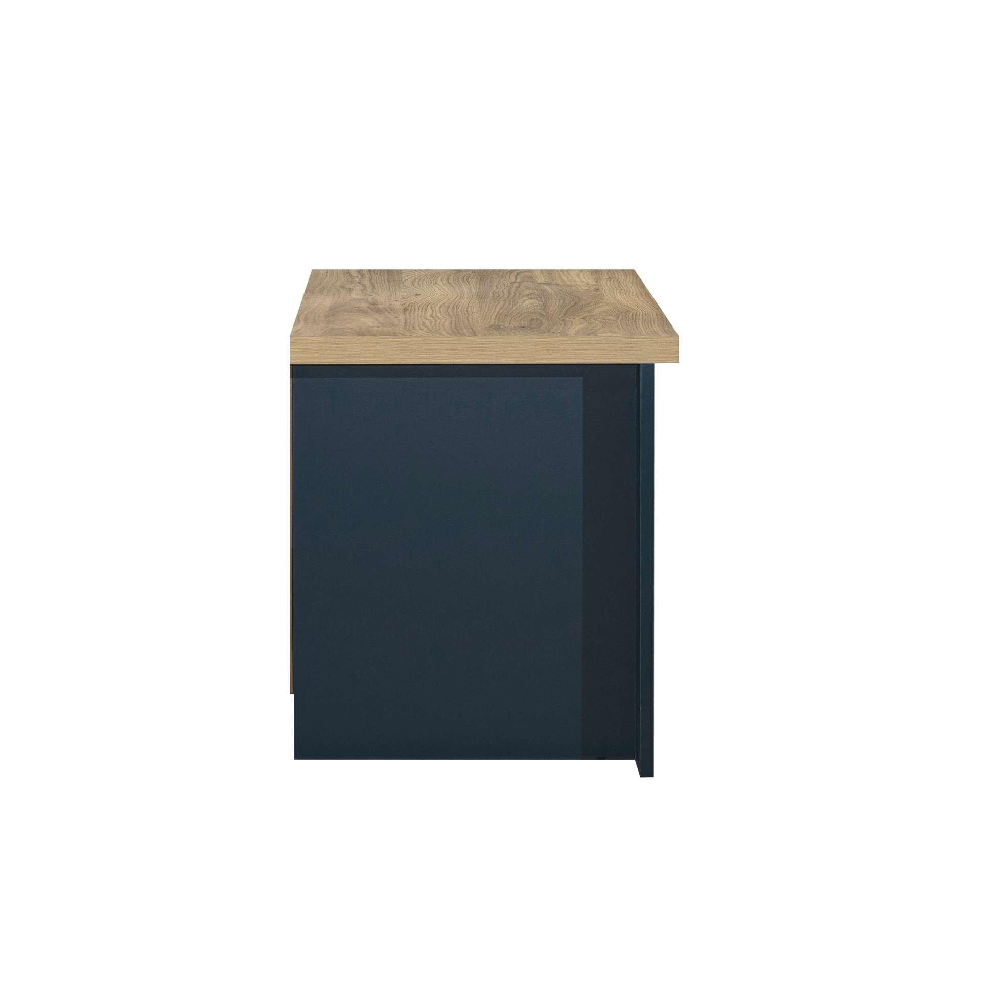 Blue - Birlea - Highgate 2 Drawer Bedside - 6