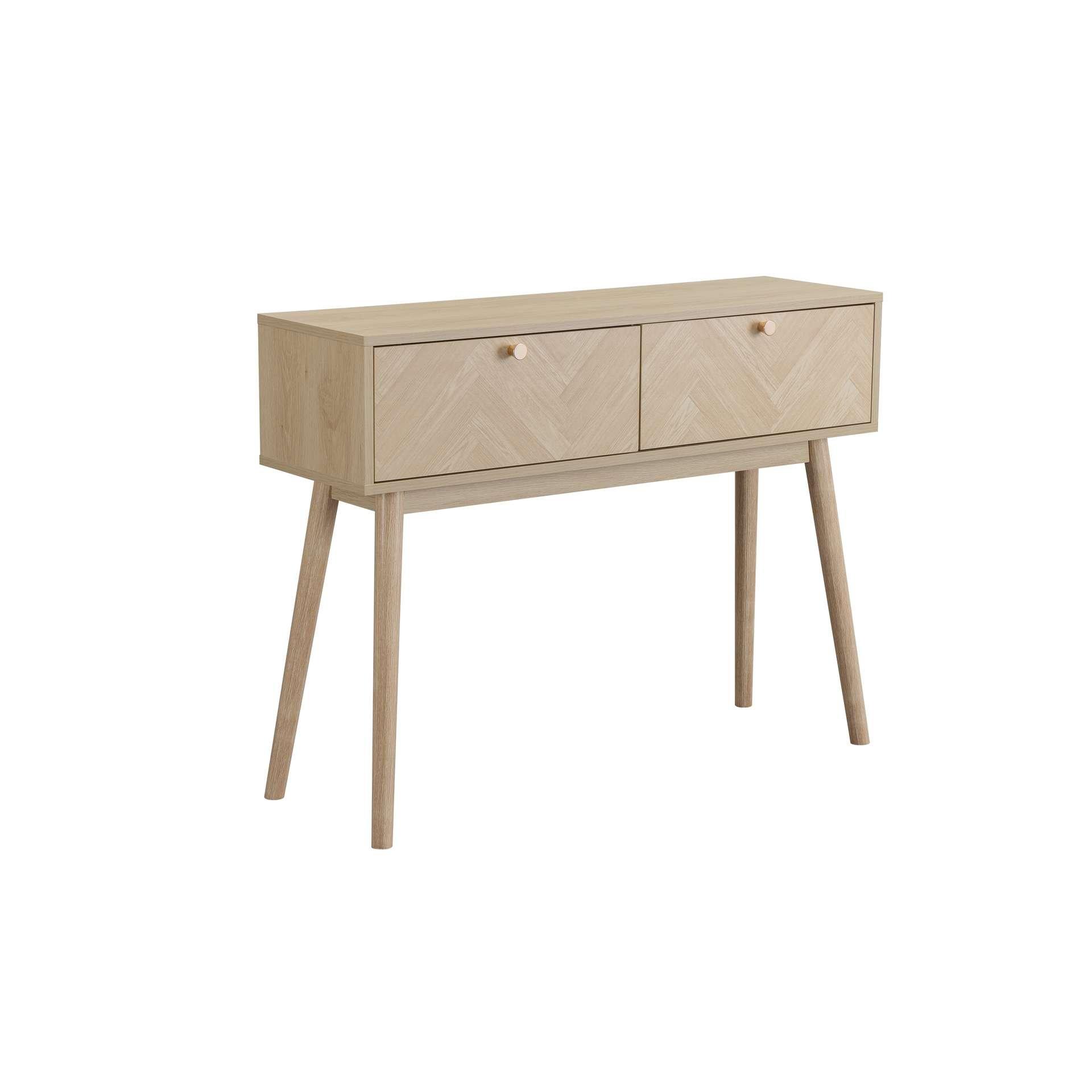 Brown - Birlea - Herringford Console Table - 4