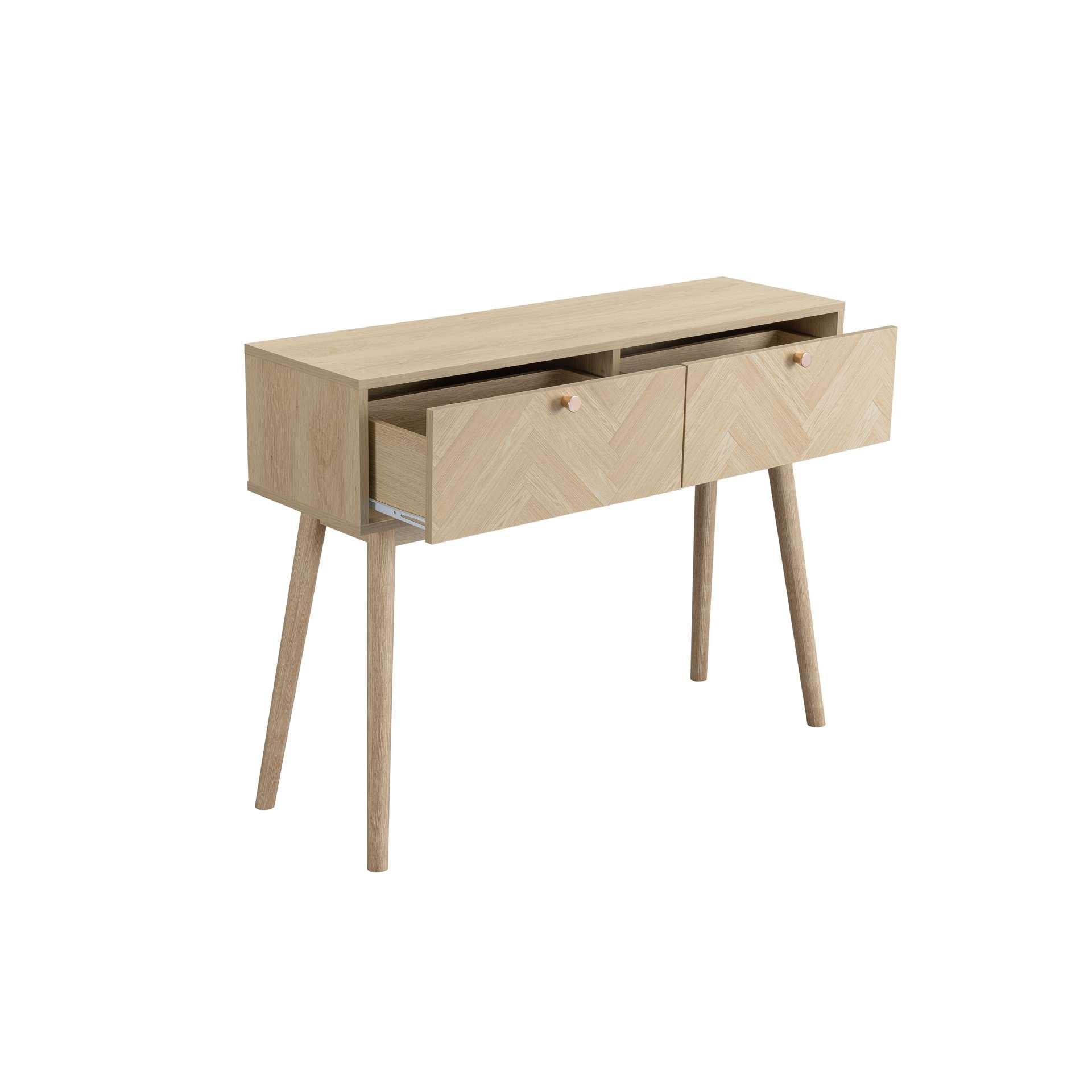 Brown - Birlea - Herringford Console Table - 5