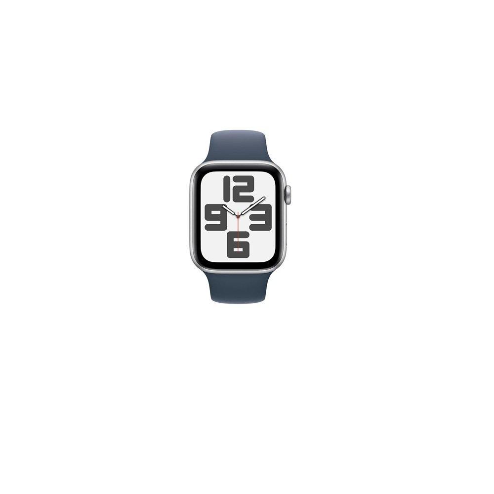 Blue - Apple - Watch SE GPS 44mm Aluminium Case Sport Band M/L - 2