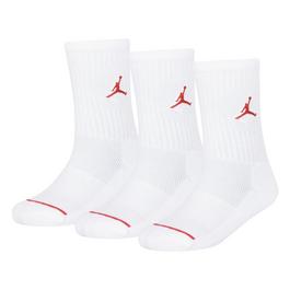 Air Jordan 3 Pack Crew Socks Childrens