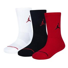 Air Jordan 3 Pack Crew Socks Children's