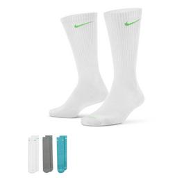 Nike 3 Pack Crew Socks Mens