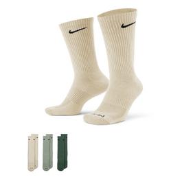 Nike 3 Pack Crew Socks Mens