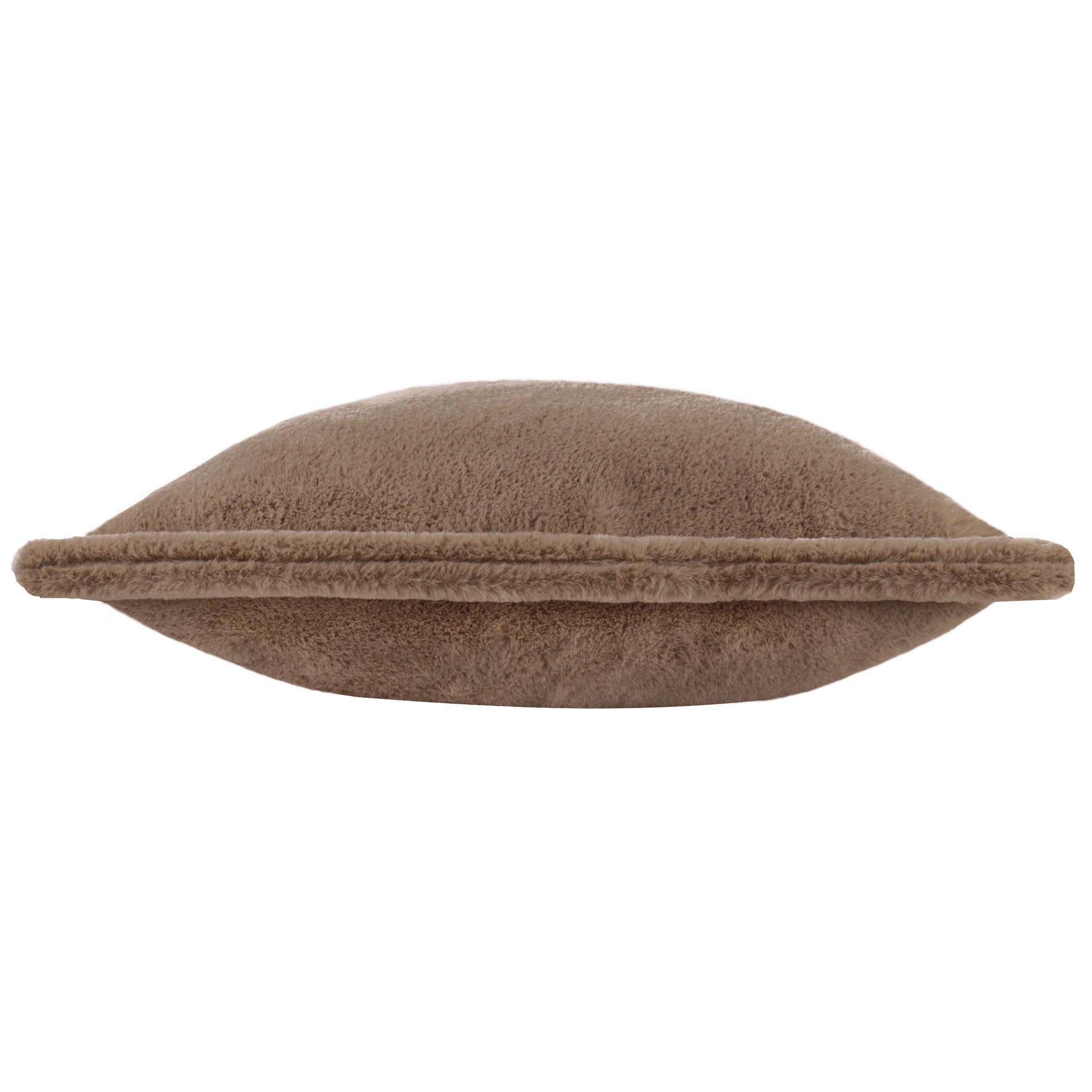 Mocha - Furn - Kallu Faux Fur Feather Filled Cushion - 4