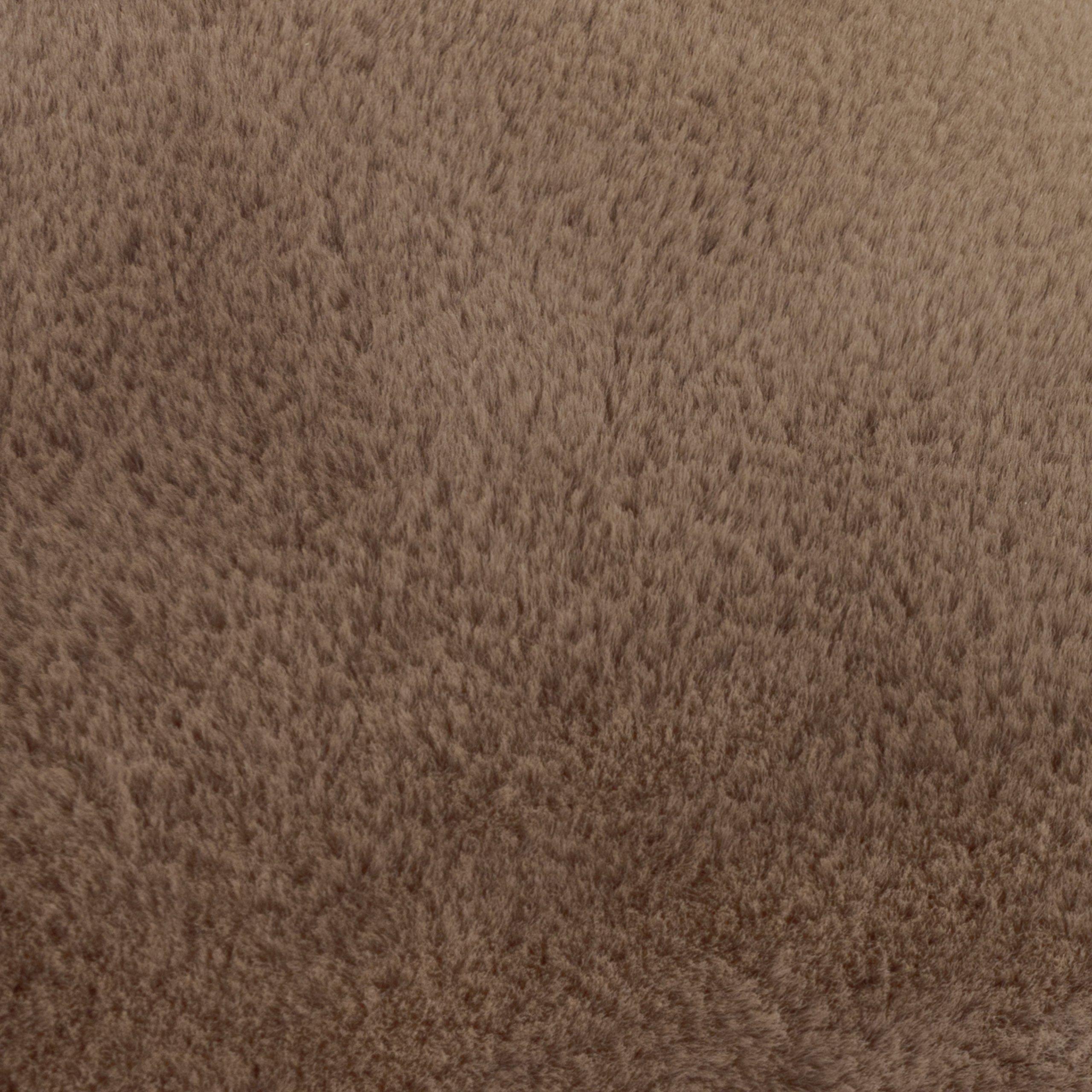 Mocha - Furn - Kallu Faux Fur Feather Filled Cushion - 6