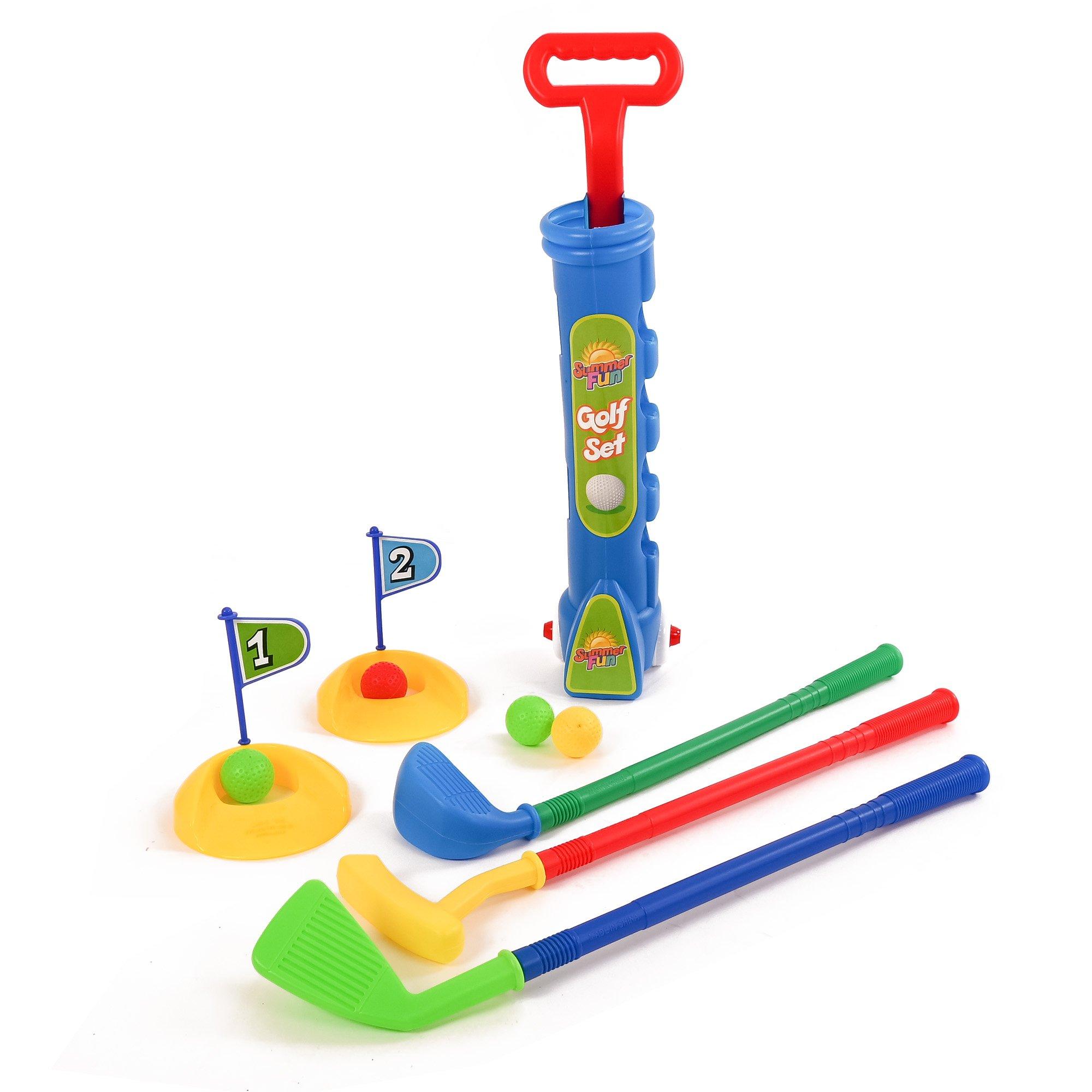 Multi Colour - Kandytoys - Golf Caddy Set - 1