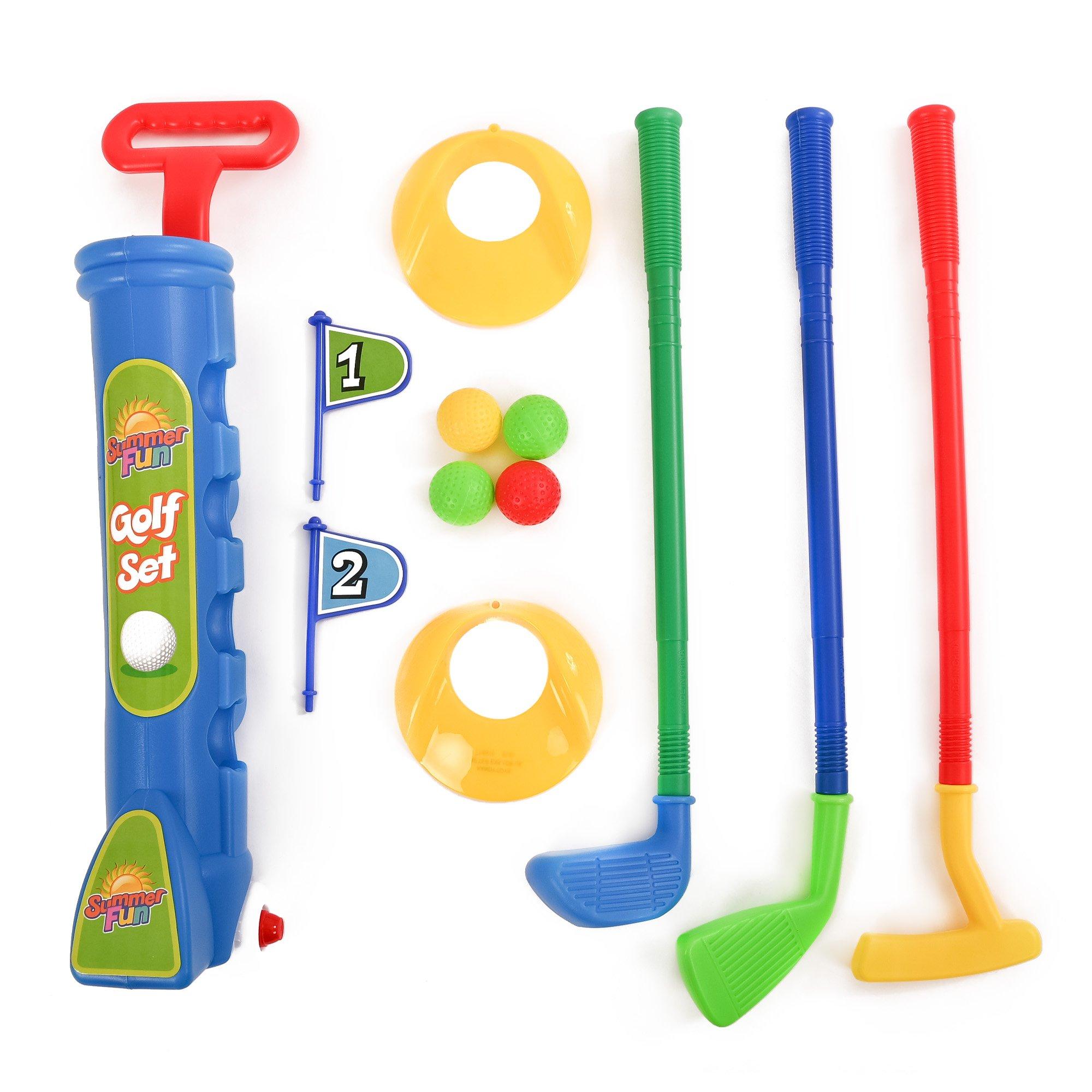 Multi Colour - Kandytoys - Golf Caddy Set - 4