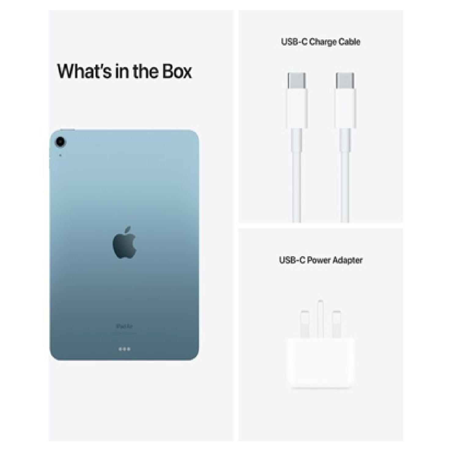 Blue - Apple - Apple 10.9-inch iPad Air Wi-Fi 256GB - 4