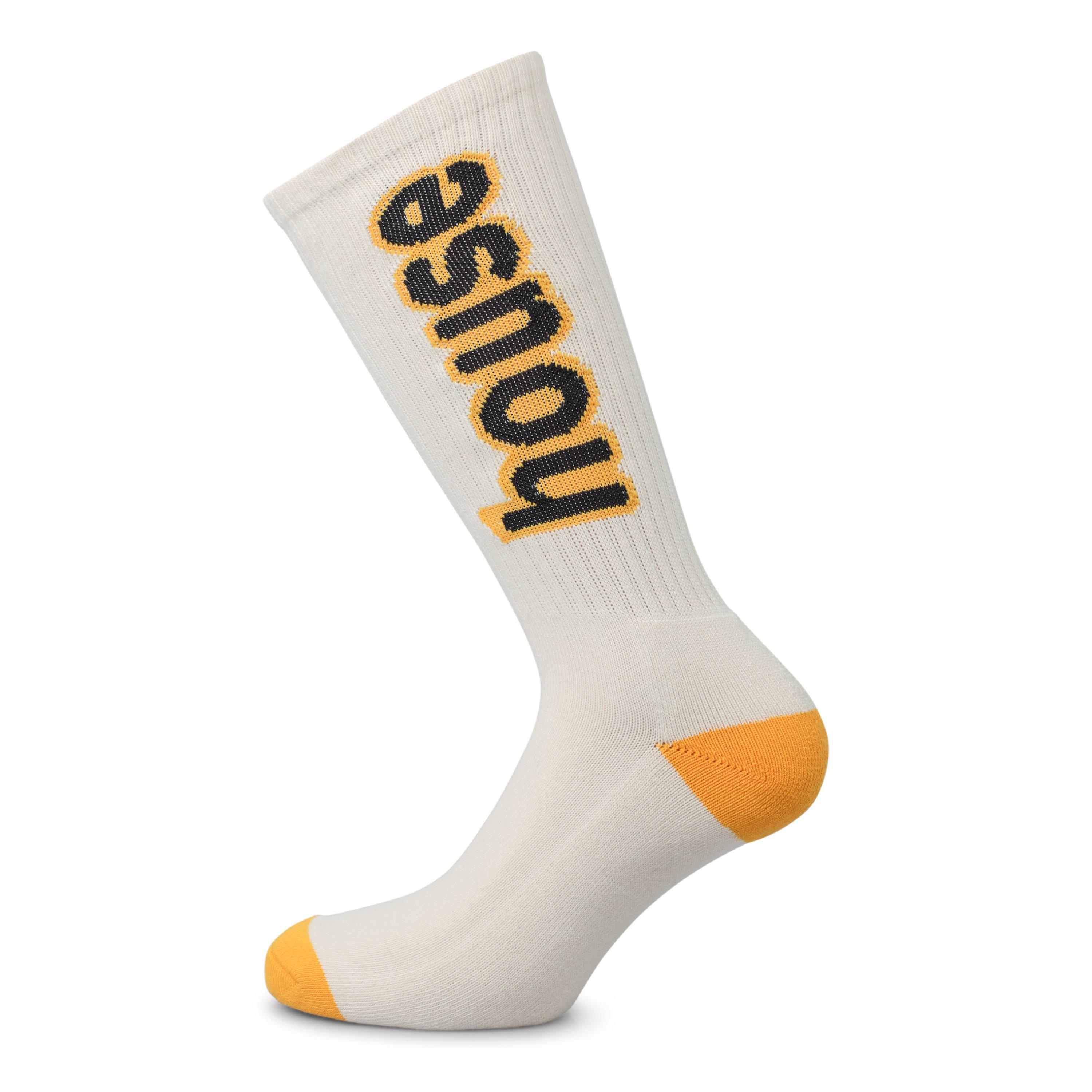 Hthgrey/Offwht - Drew House - Crew Socks - 2