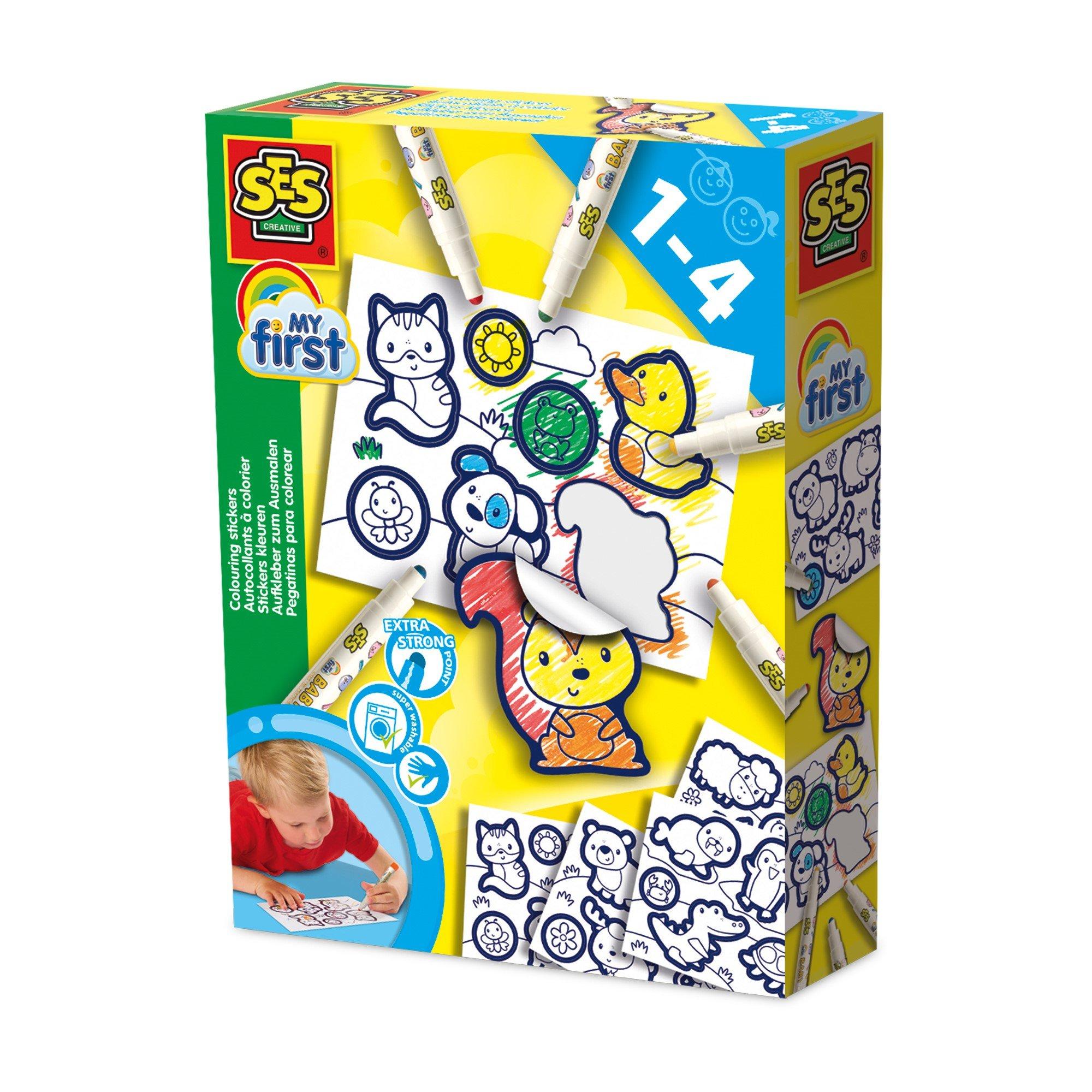 Ses Creative  Kids My First - Colouring Stickers - 