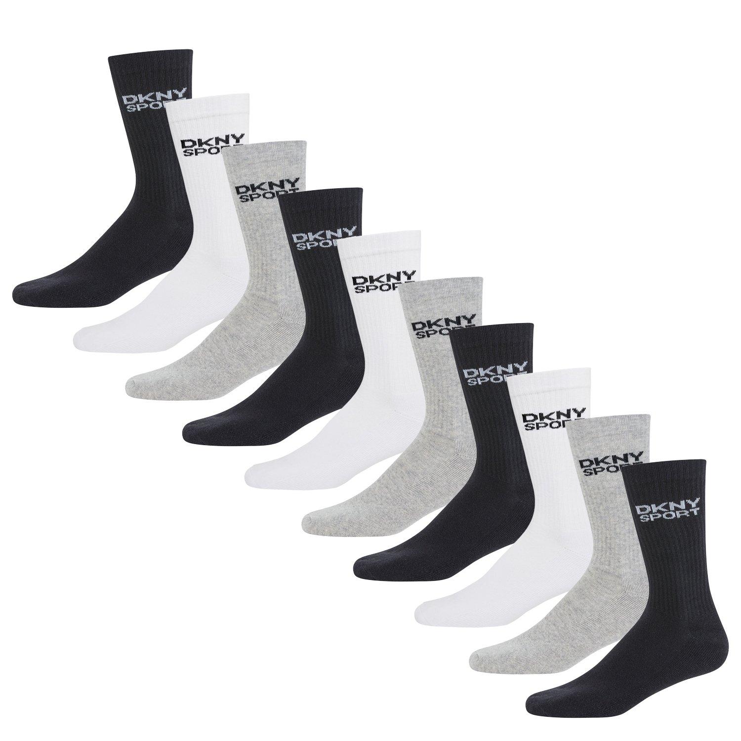 DKNY DKNY Mens 10 pack Sports Socks Radde