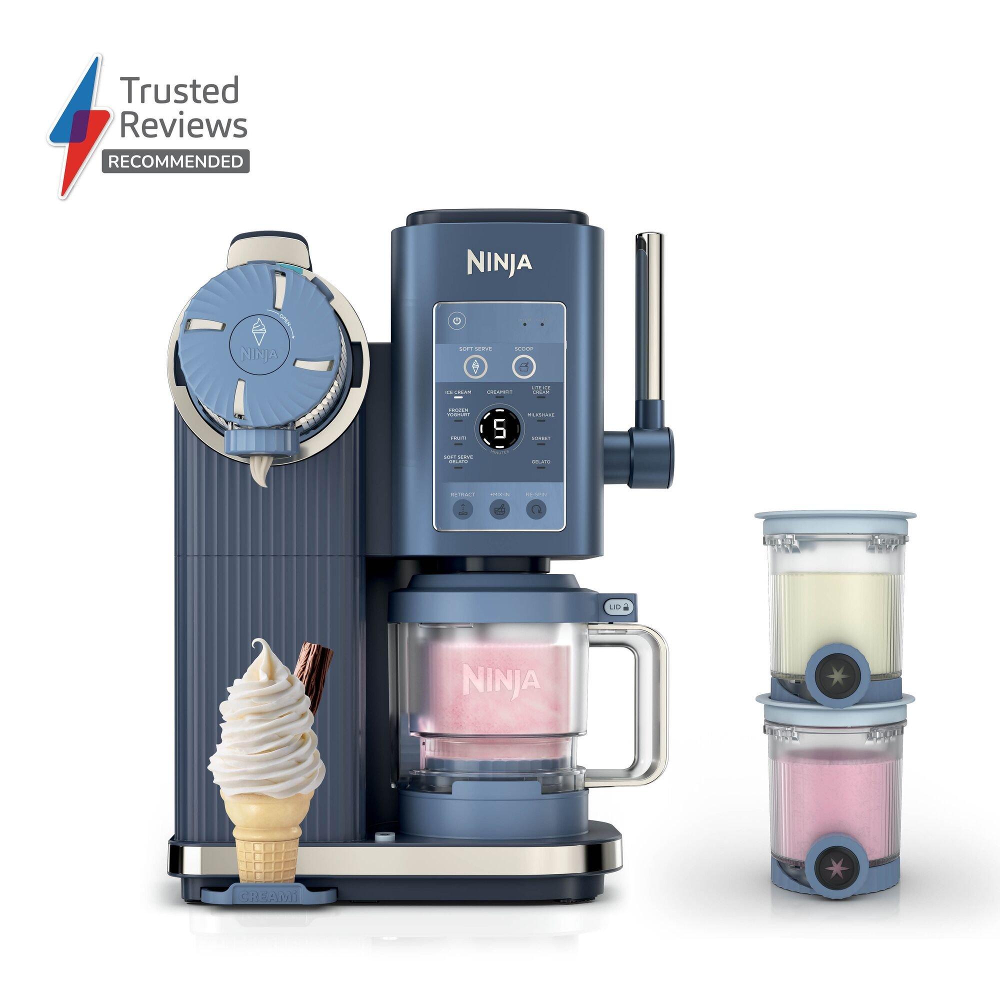 Navy - Ninja - CREAMi Scoop & Swirl 13-in-1 Ice Cream Maker - 3