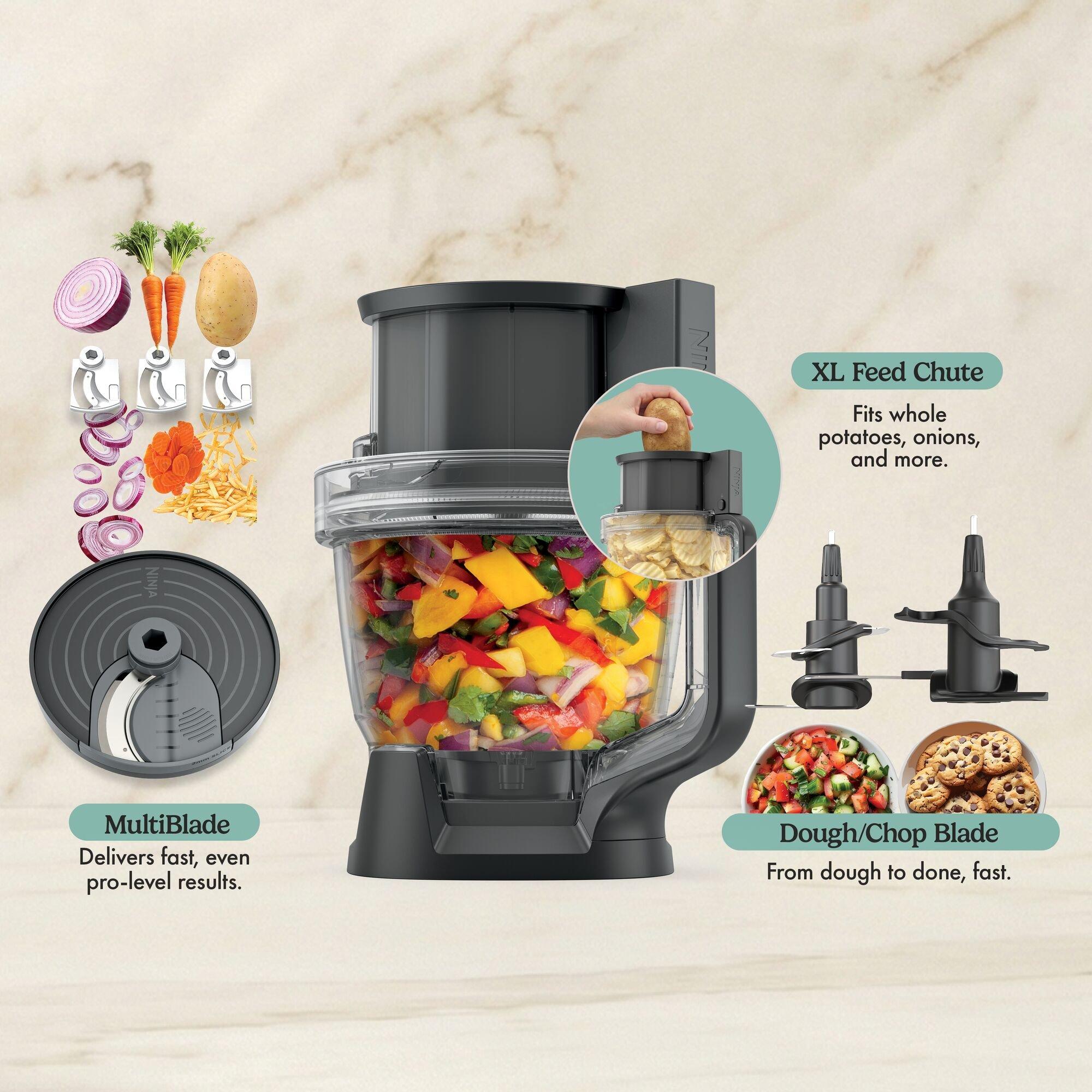 Onyx - Ninja - CrushBOSS 3-in-1 Kitchen System + Food Processor - 2