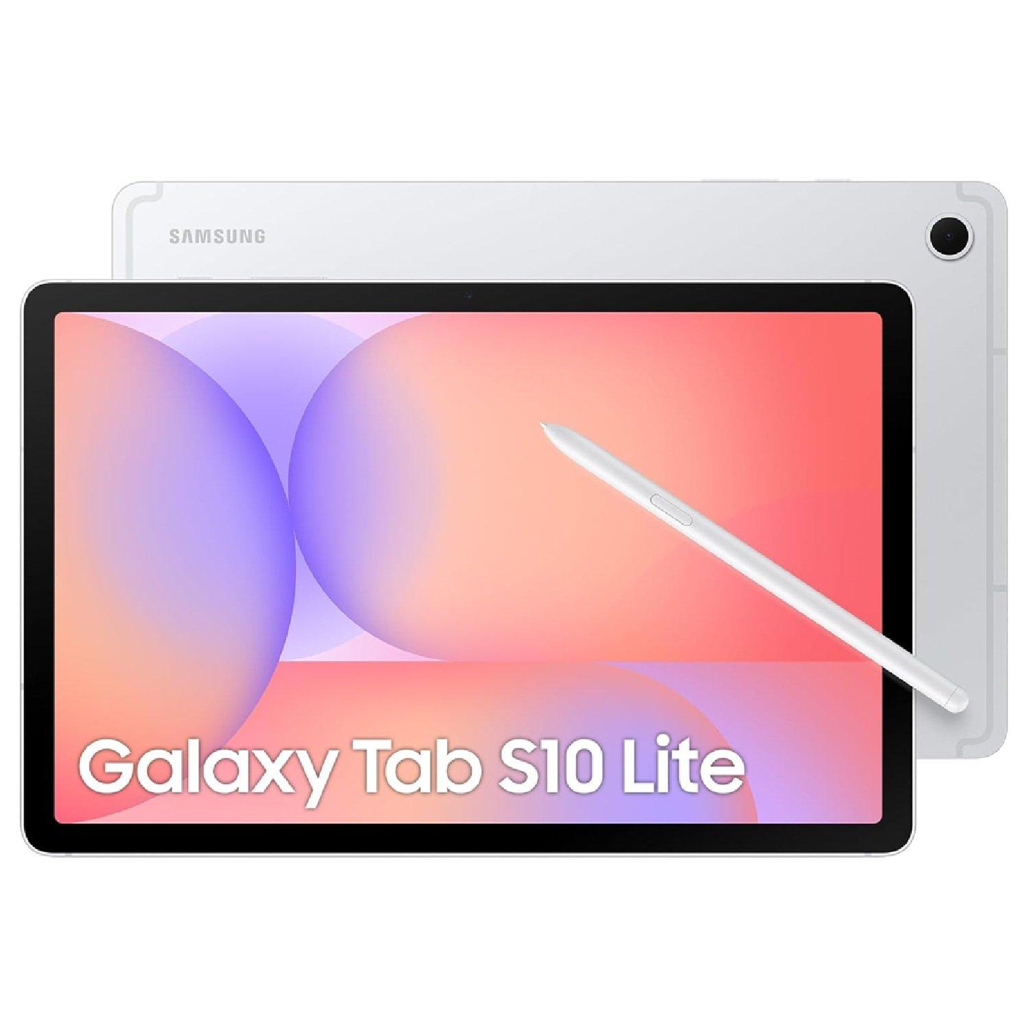 Silver - Samsung - Galaxy Tab S10 Lite 10.9 Tablet - 1