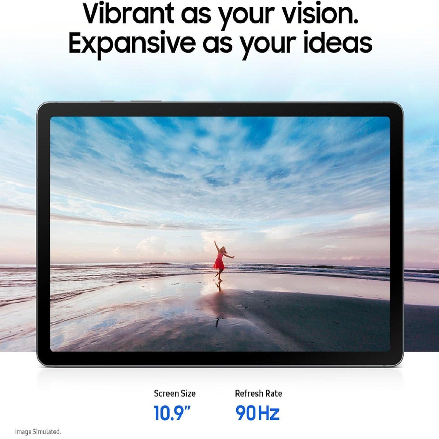 Silver - Samsung - Galaxy Tab S10 Lite 10.9 Tablet - 2