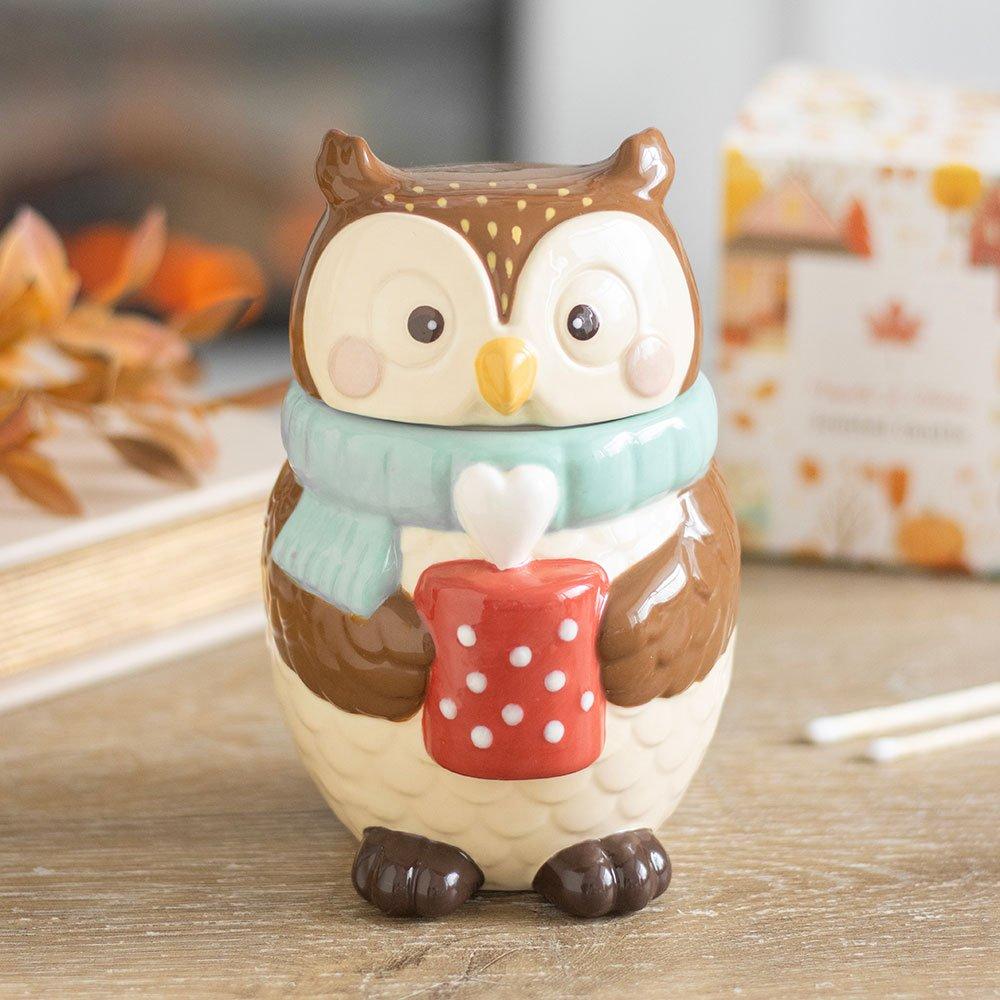 Brown - Something Different - Oliver Owl Oil Burner - 1