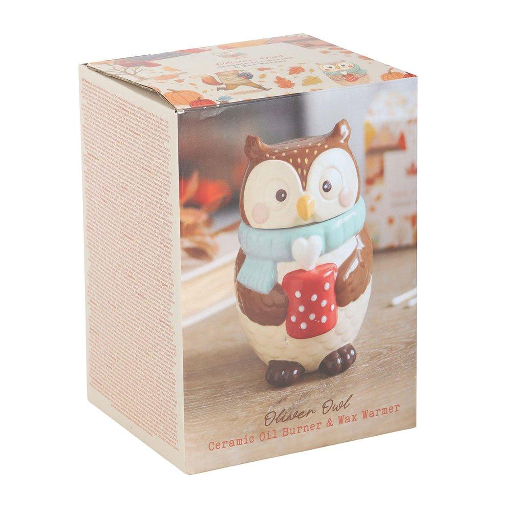 Brown - Something Different - Oliver Owl Oil Burner - 6