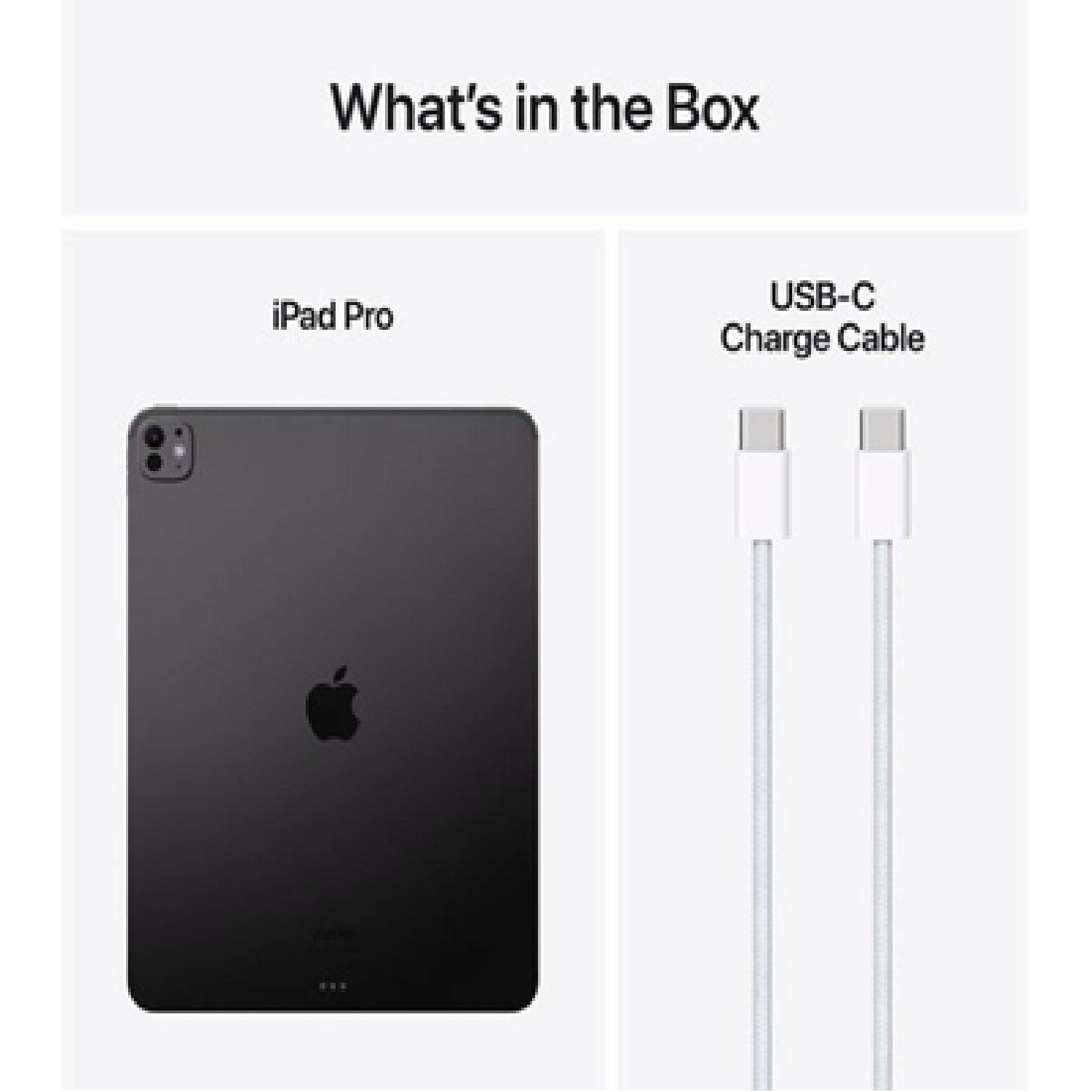 Black - Apple - APPLE 13 iPad Pro (2024) - 512 GB - 5