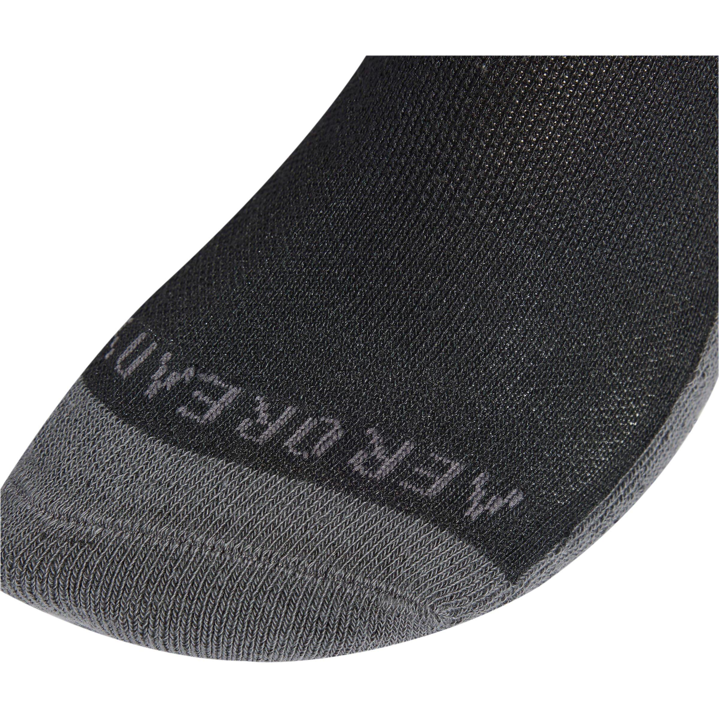 Black/Grey - adidas - Aeroready Crew 6 Pack Socks - 2