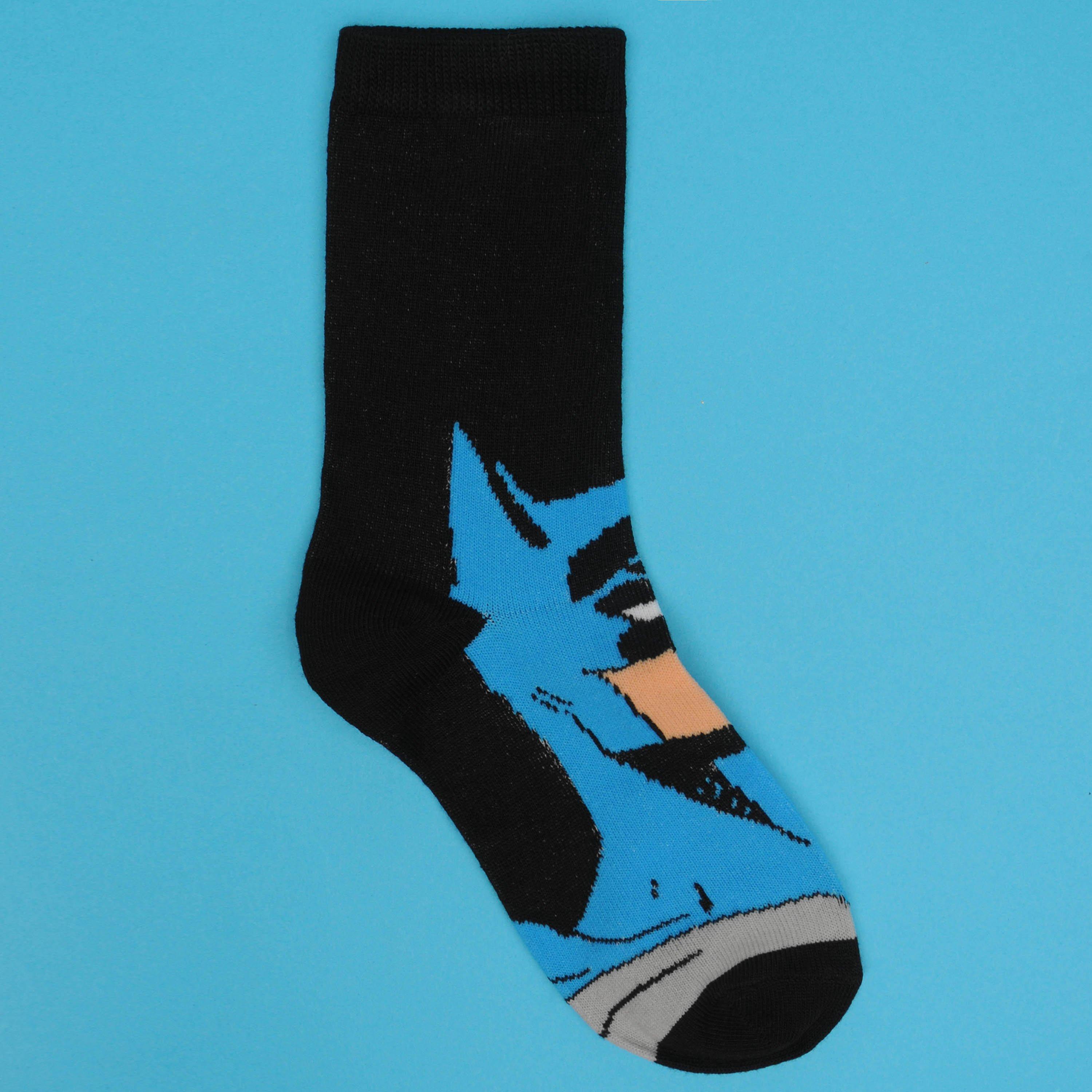 Multi - Character - DC Superman 3 Pack Crew Socks Junior - 6