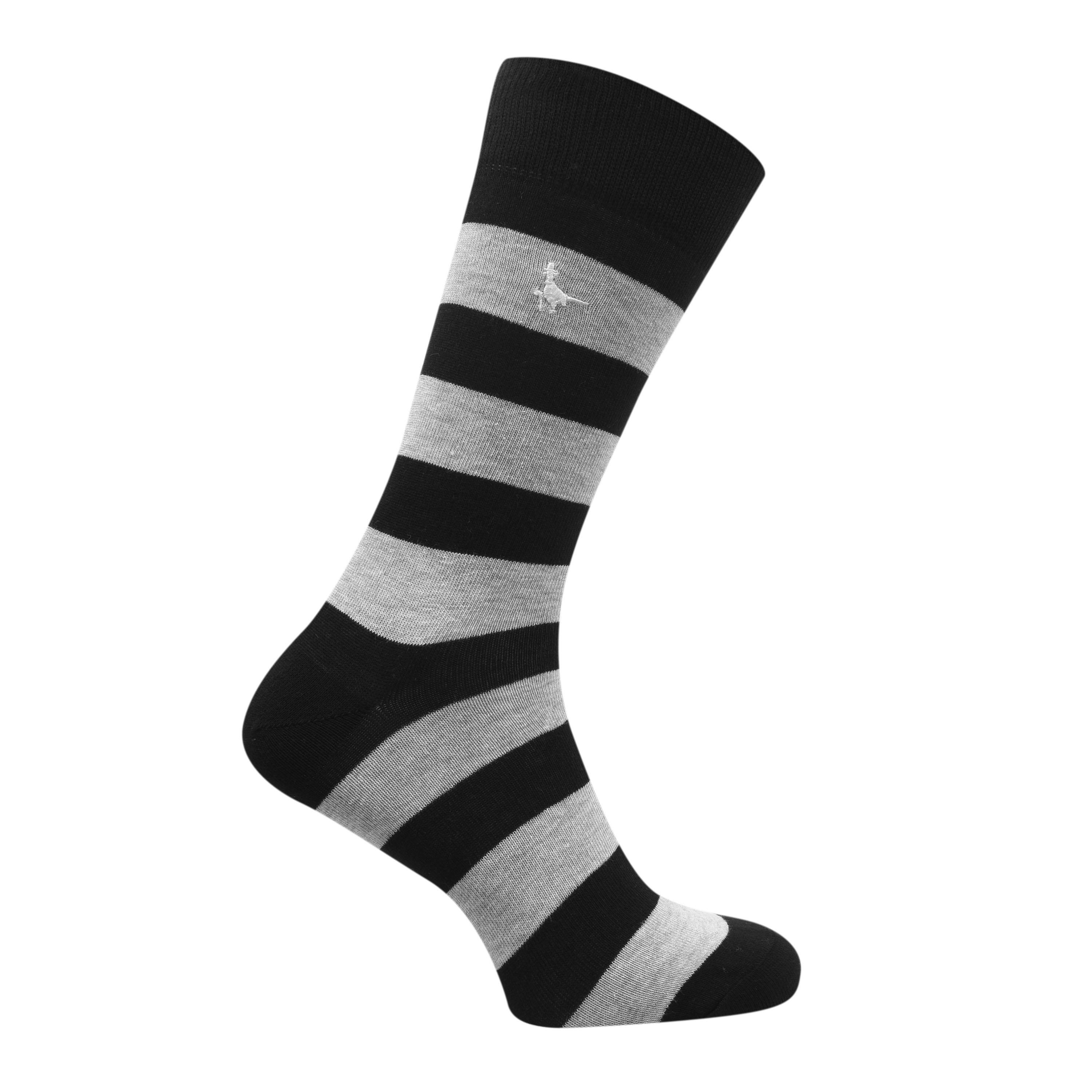 Grey - Jack Wills - Jack Bickleigh Multipack Socks 5 Pack - 4