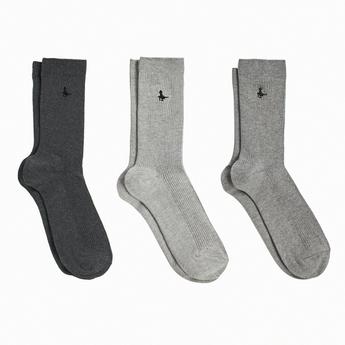 Jack Wills Meadowcroft Multipack Socks 3 Pack