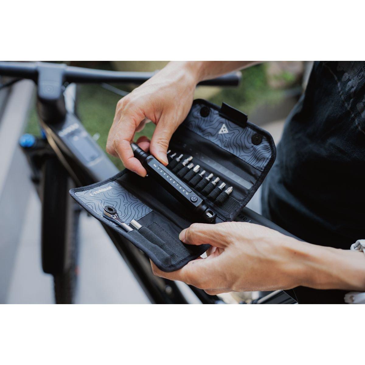 Black - Topeak - E-Torqbar 1-10Nm - 4