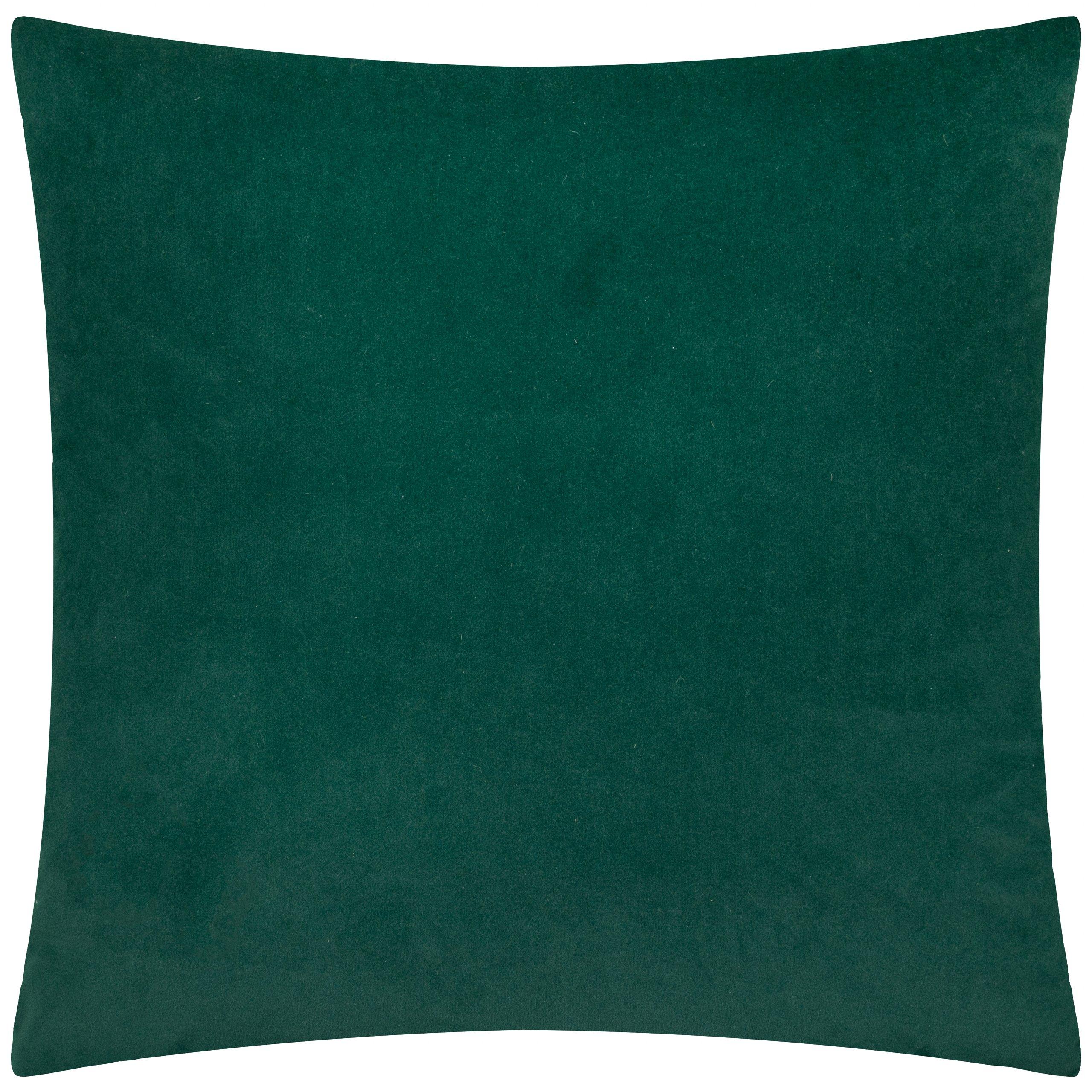Emerald - Paoletti - Evoke Cut Velvet Feather Filled Cushion - 4
