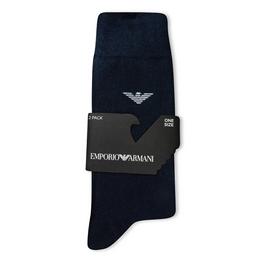 Emporio Armani 2 Pack Cotton Socks