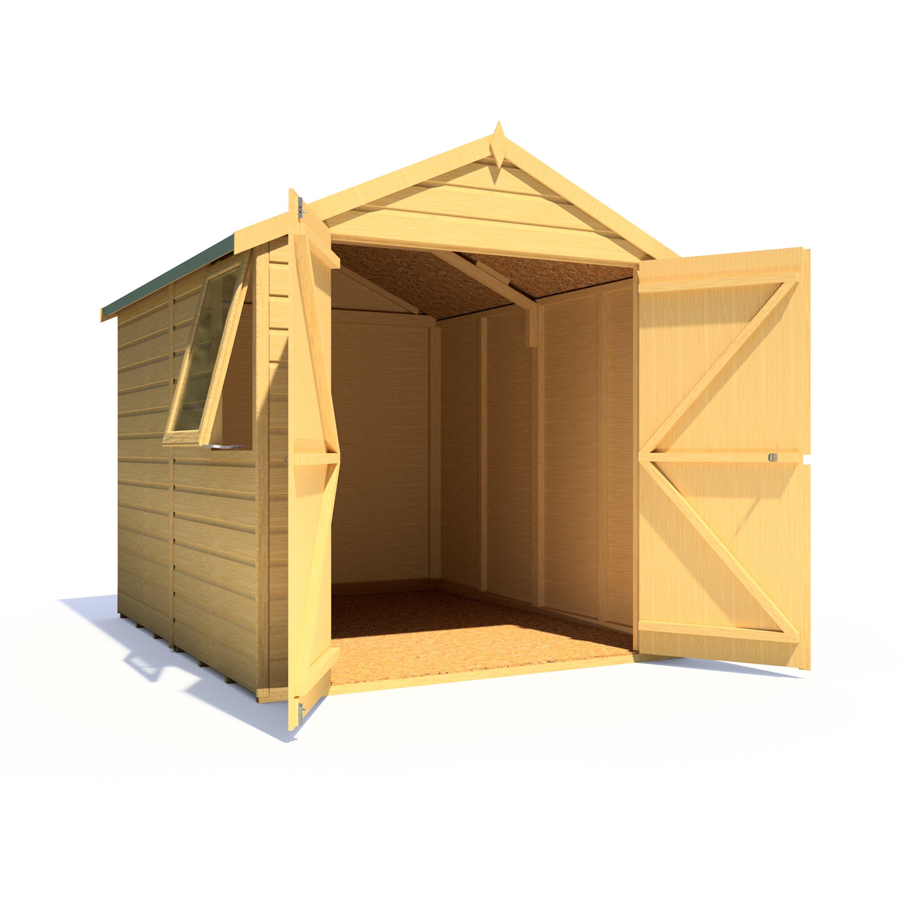 Wood - Shire - Warwick Double Door Shed - 7