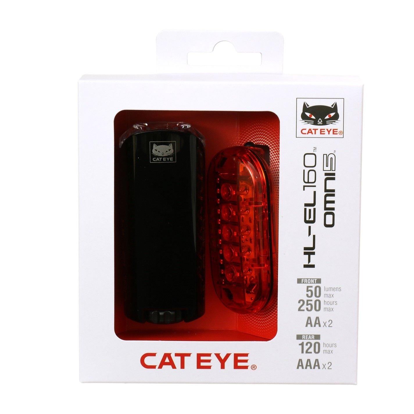 None - Cateye - EL-160 / Omni 5 Bike Light Set - 9