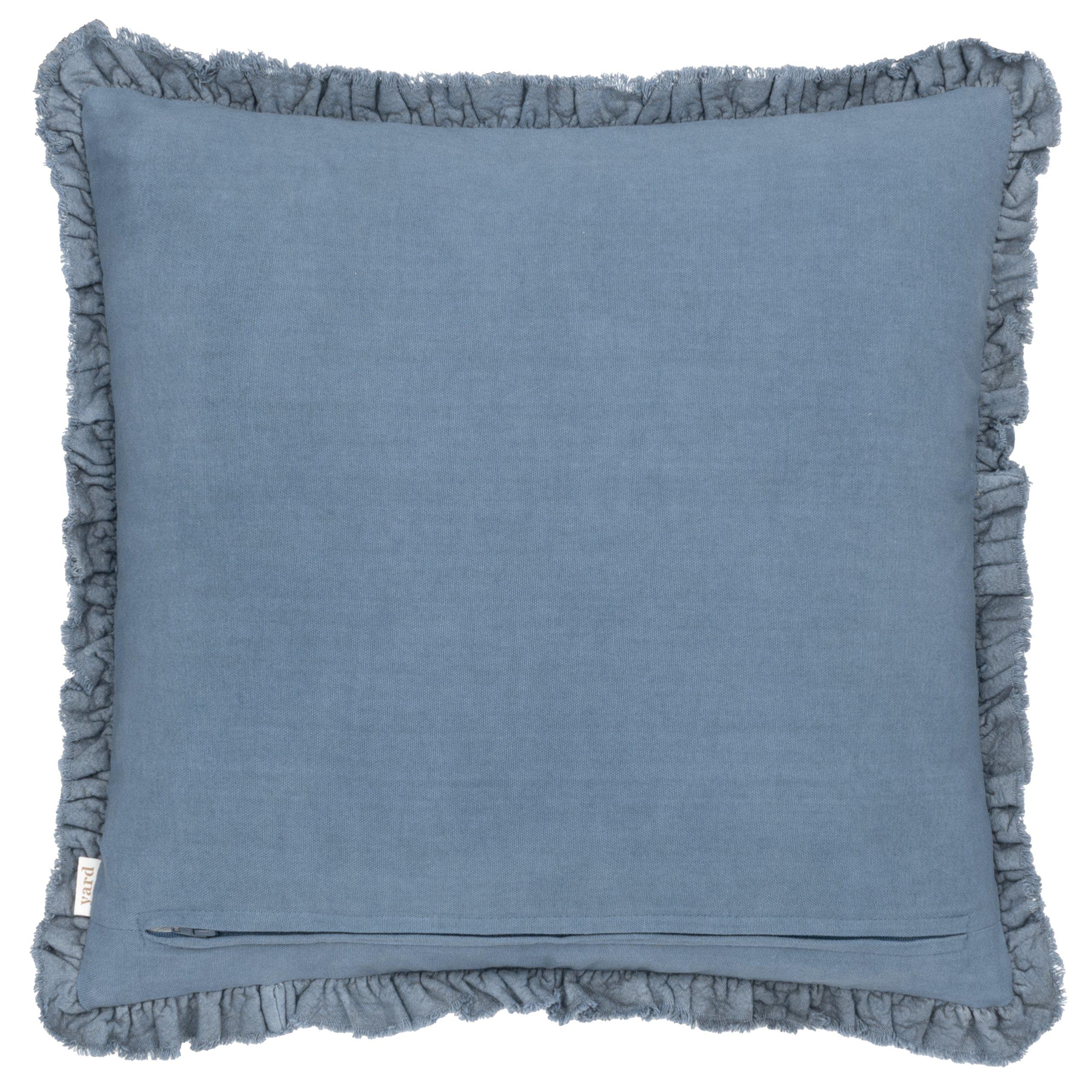 Ink - Yard - Bertie Cotton Velvet Feather Filled Cushion - 4
