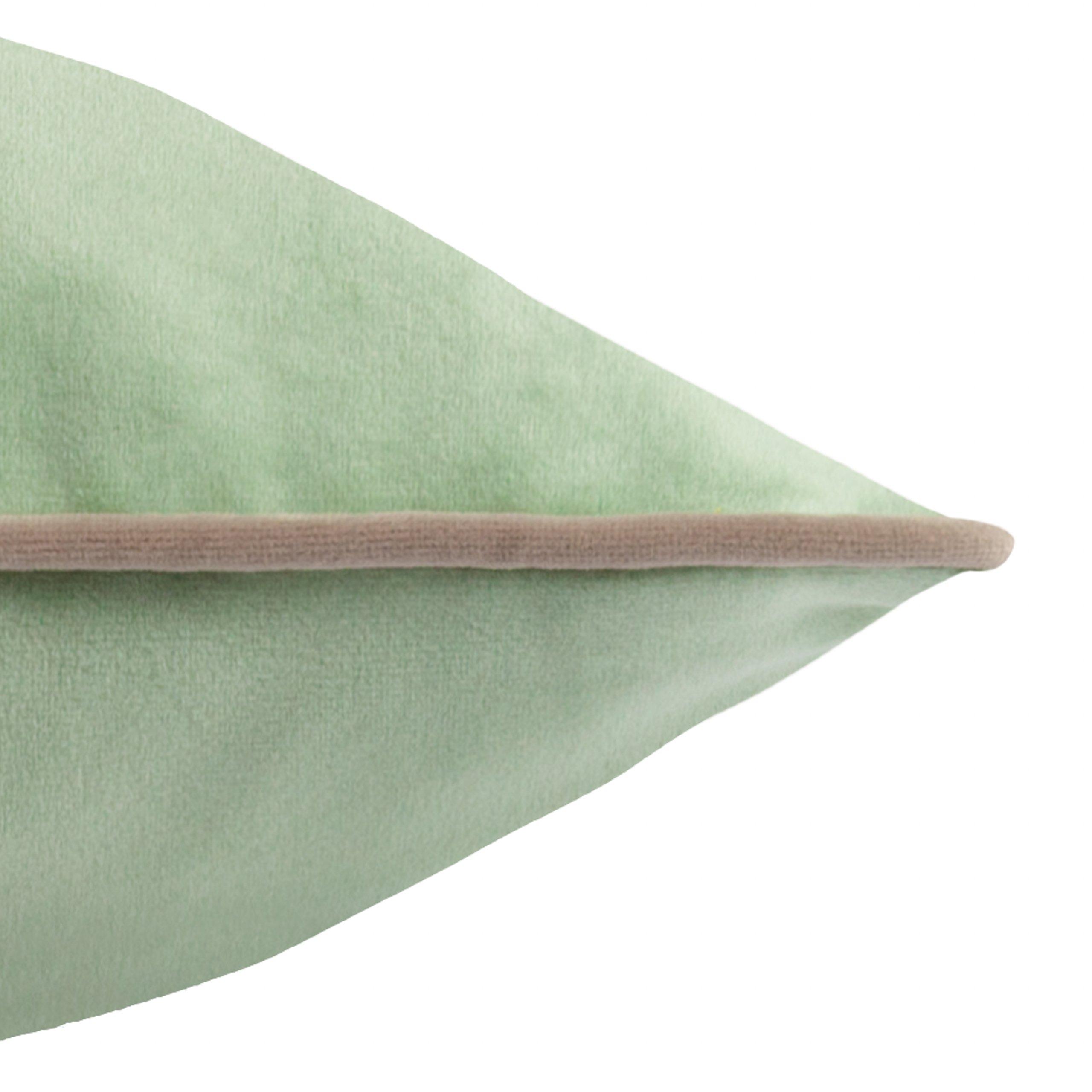 Eucalyptus/Natu - Furn - Meridian Velvet Fibre Filled Cushion - 5