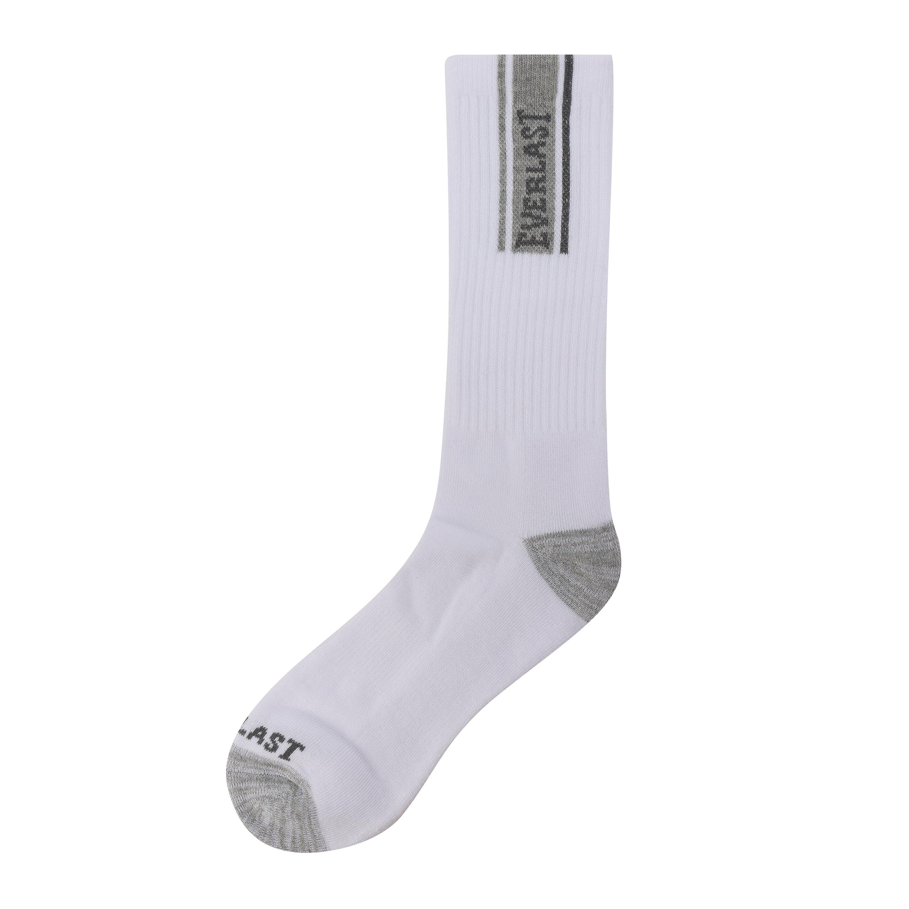White Hung - Everlast - 6pk Crew Sock Mens - 6