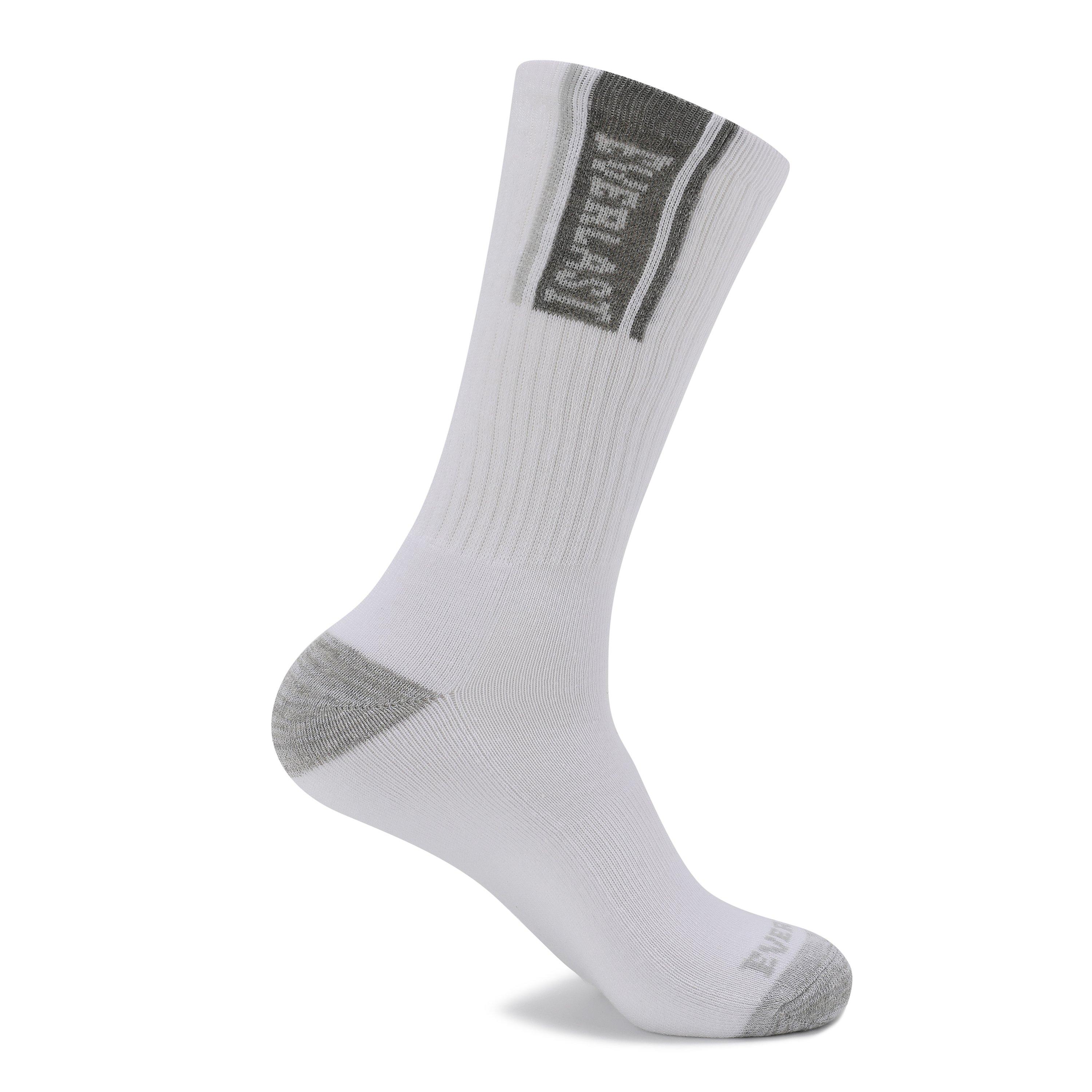 White Hung - Everlast - 6pk Crew Sock Mens - 7