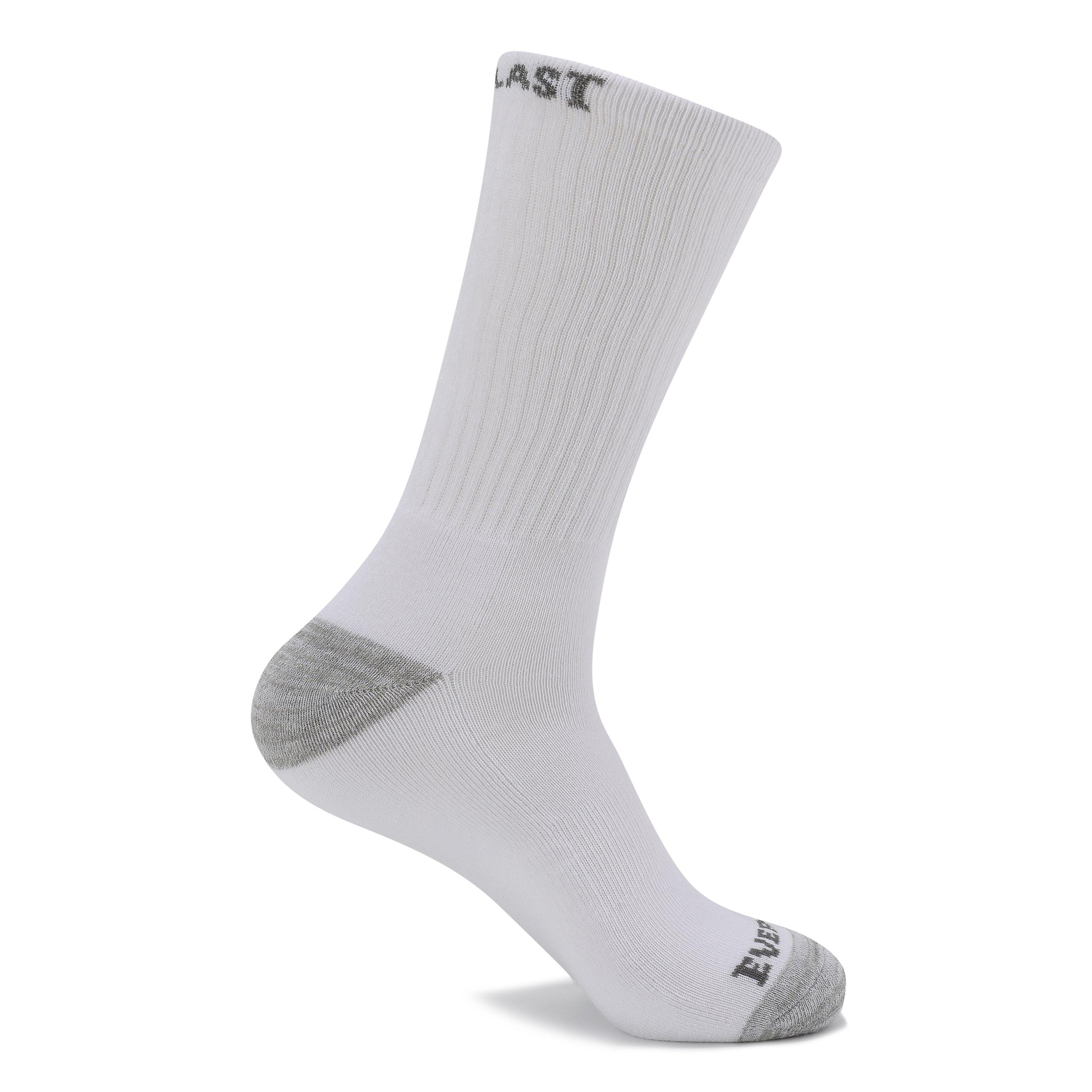 White Hung - Everlast - 6pk Crew Sock Mens - 8